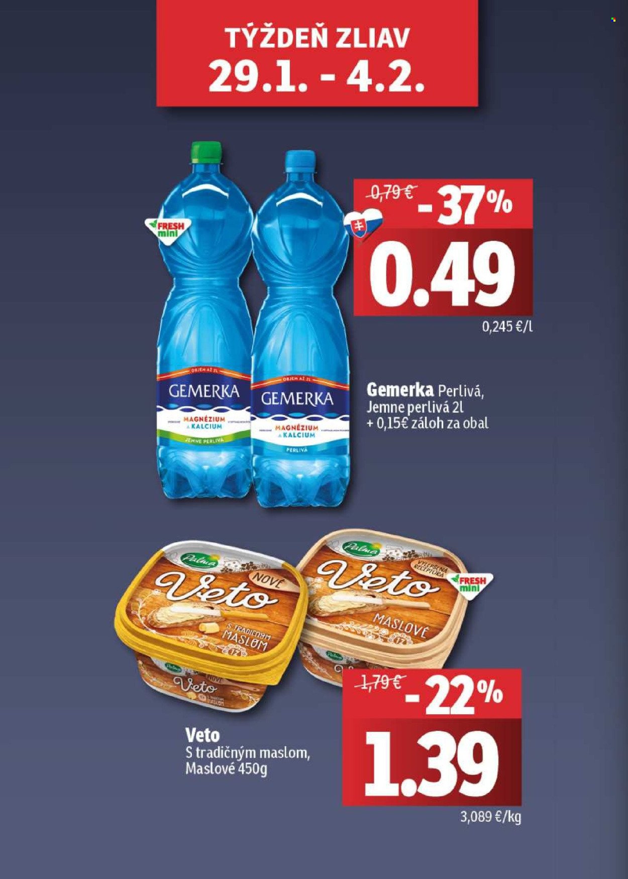 FRESH leták - Stredné a západné Slovensko (2026-01-29 - 2026-02-11) | 2