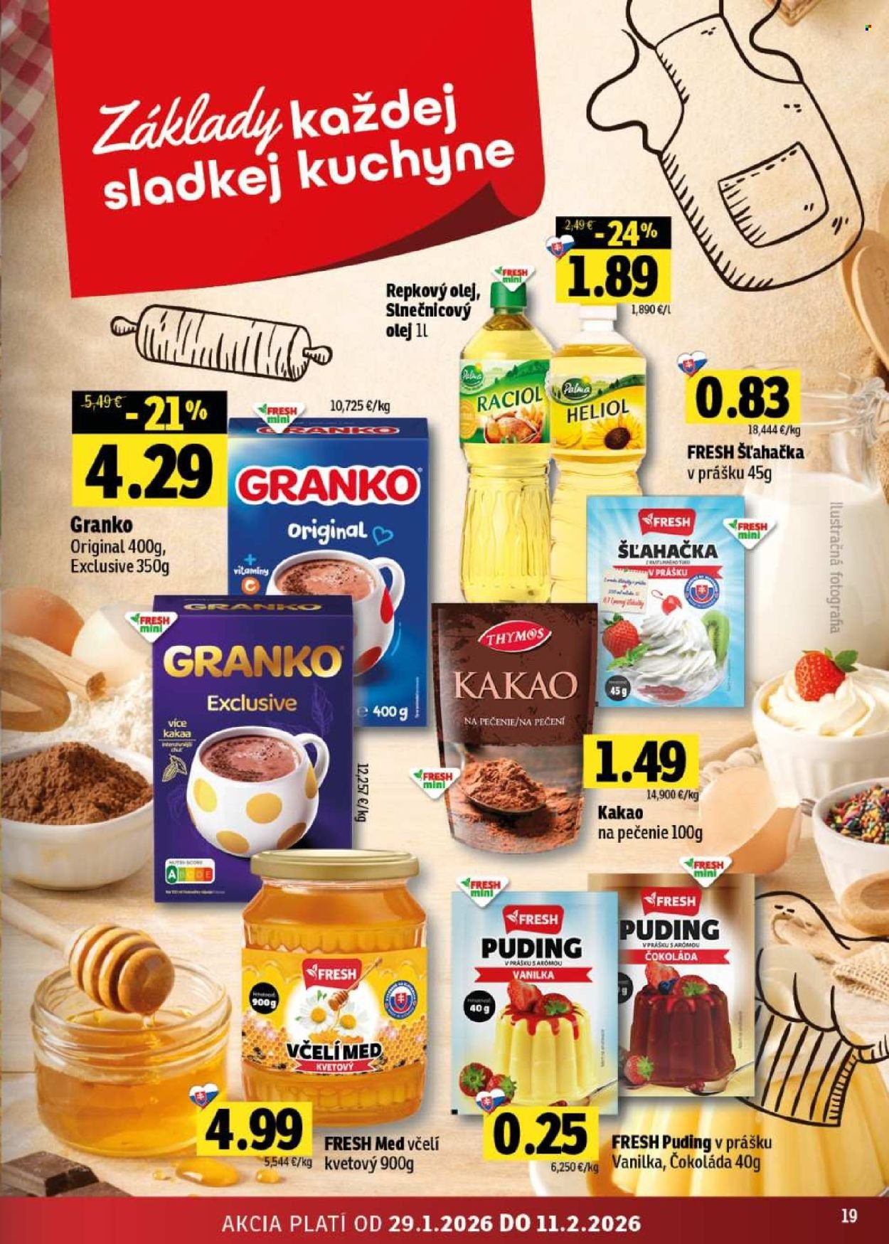 FRESH leták - Stredné a západné Slovensko (2026-01-29 - 2026-02-11) | 19