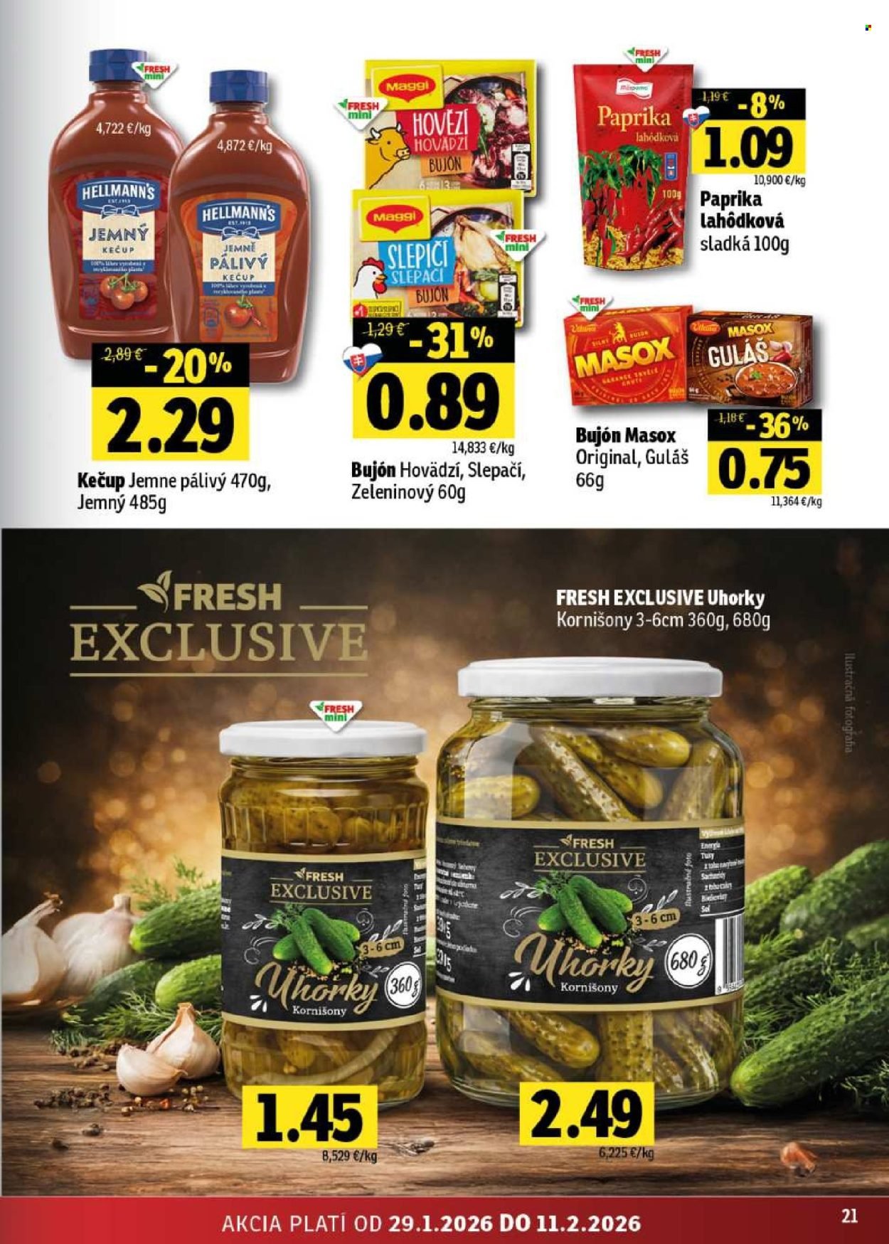 FRESH leták - Stredné a západné Slovensko (2026-01-29 - 2026-02-11) | 21