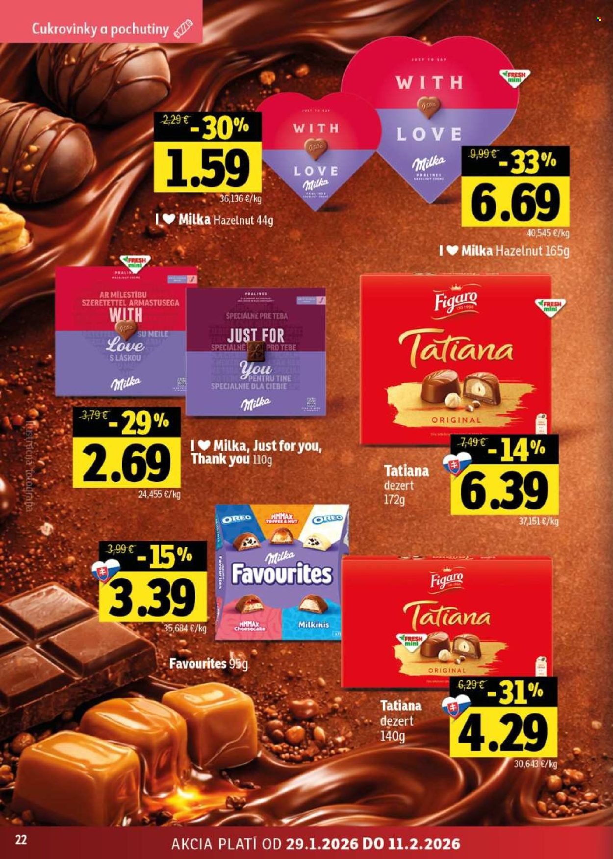 FRESH leták - Stredné a západné Slovensko (2026-01-29 - 2026-02-11) | 22