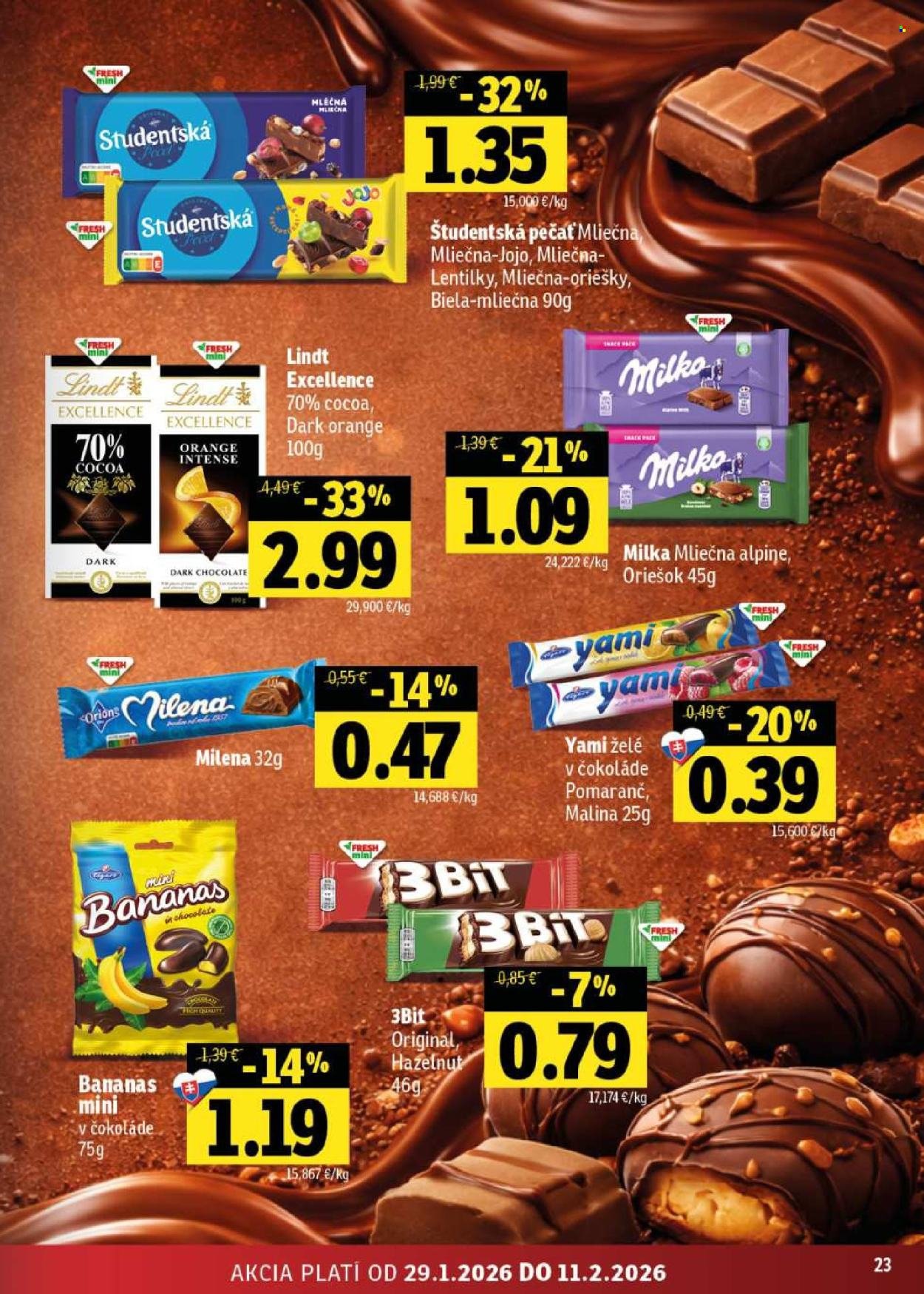 FRESH leták - Stredné a západné Slovensko (2026-01-29 - 2026-02-11) | 23