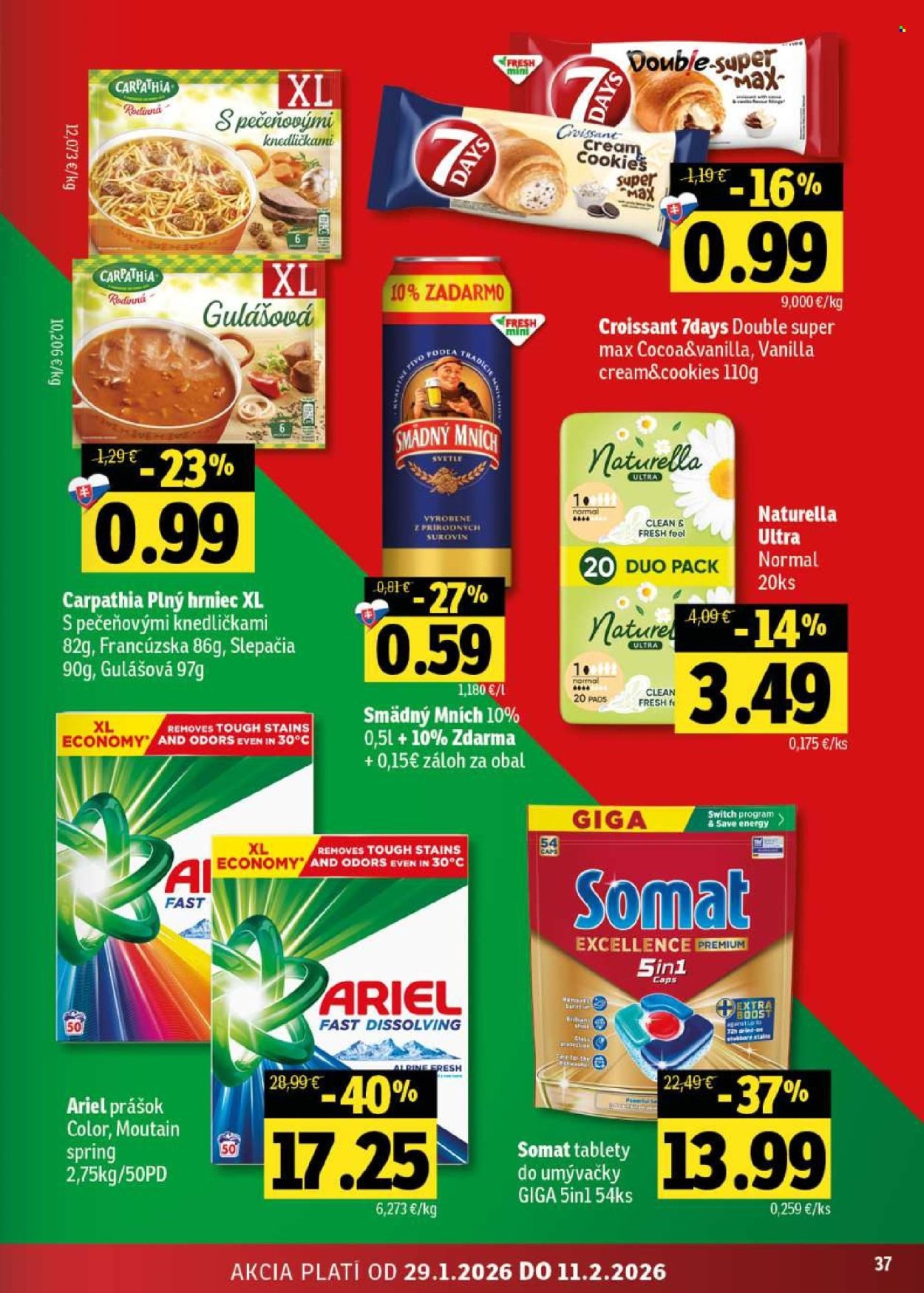 FRESH leták - Stredné a západné Slovensko (2026-01-29 - 2026-02-11) | 37