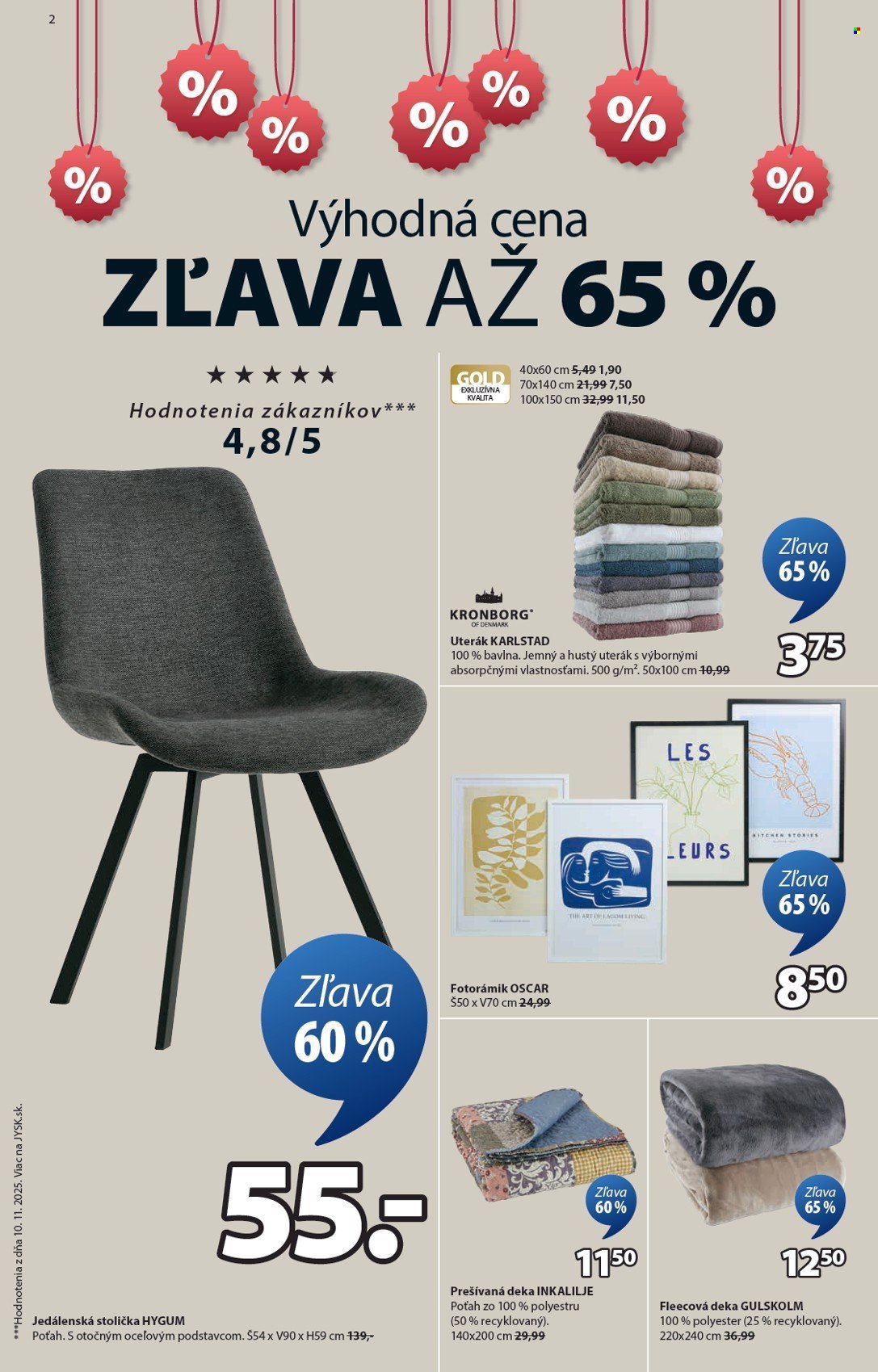 JYSK leták - Od stredy 7.1.2026 (2026-01-07 - 2026-02-03) | 3