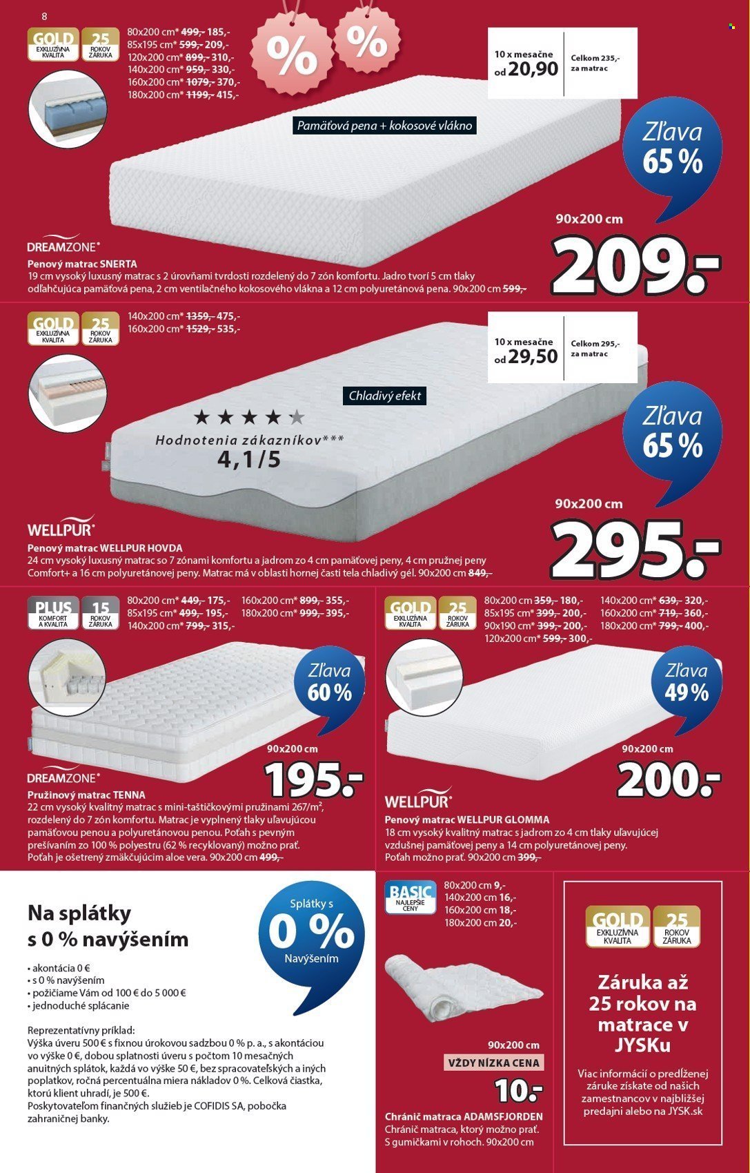 JYSK leták - Od stredy 7.1.2026 (2026-01-07 - 2026-02-03) | 9