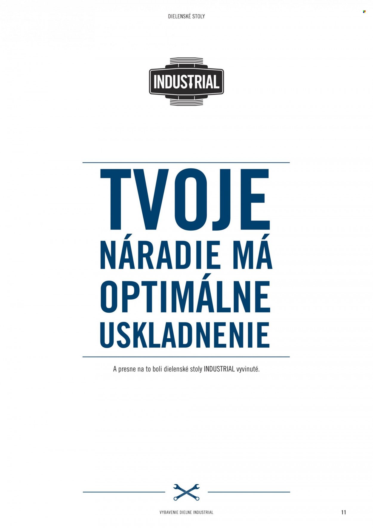 HORNBACH leták - INDUSTRIAL - Systém vybavenia dielne (2023-10-25) | 11