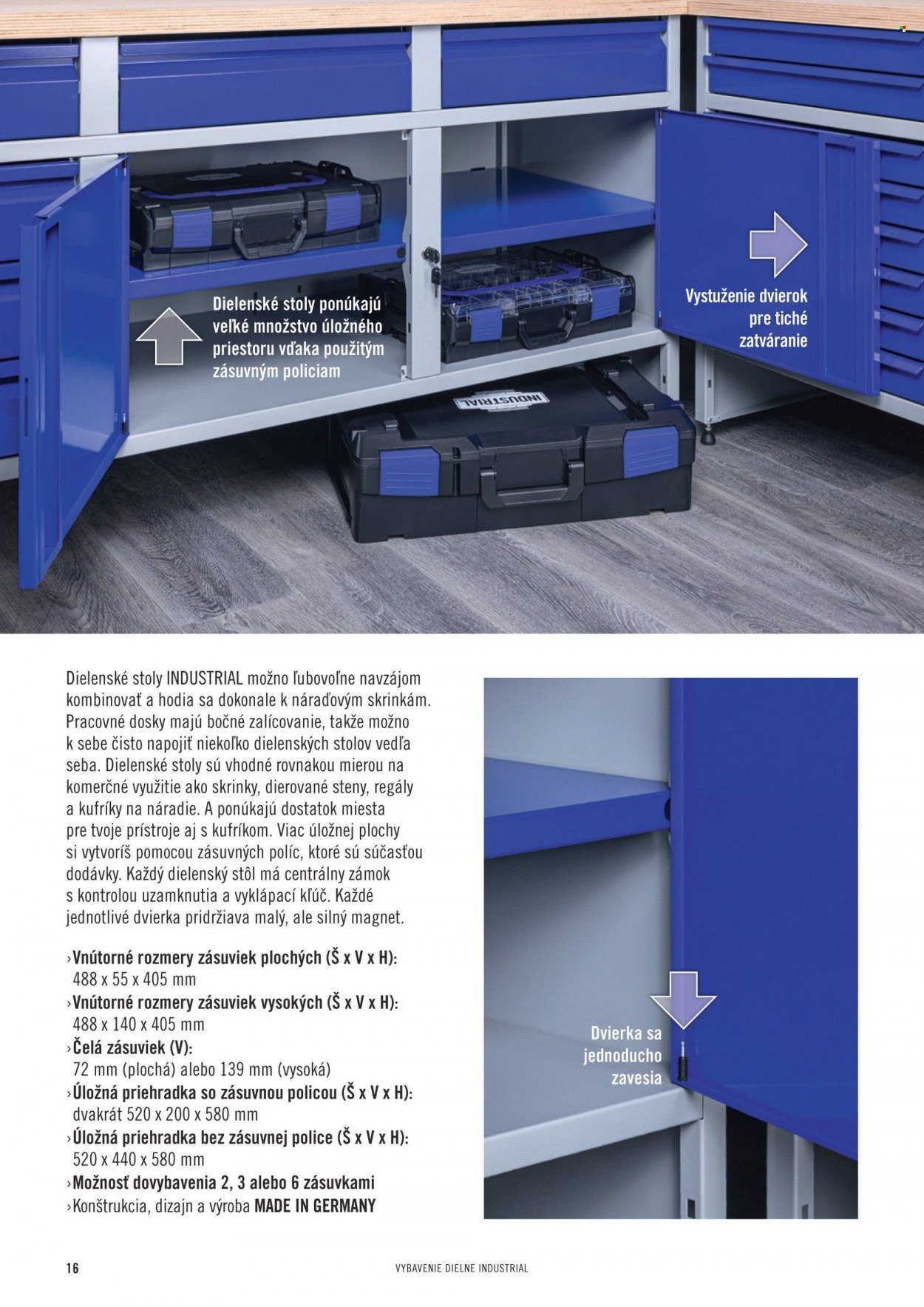 HORNBACH leták - INDUSTRIAL - Systém vybavenia dielne (2023-10-25) | 16