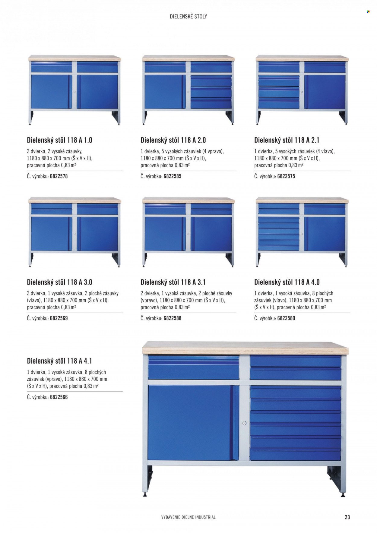 HORNBACH leták - INDUSTRIAL - Systém vybavenia dielne (2023-10-25) | 23