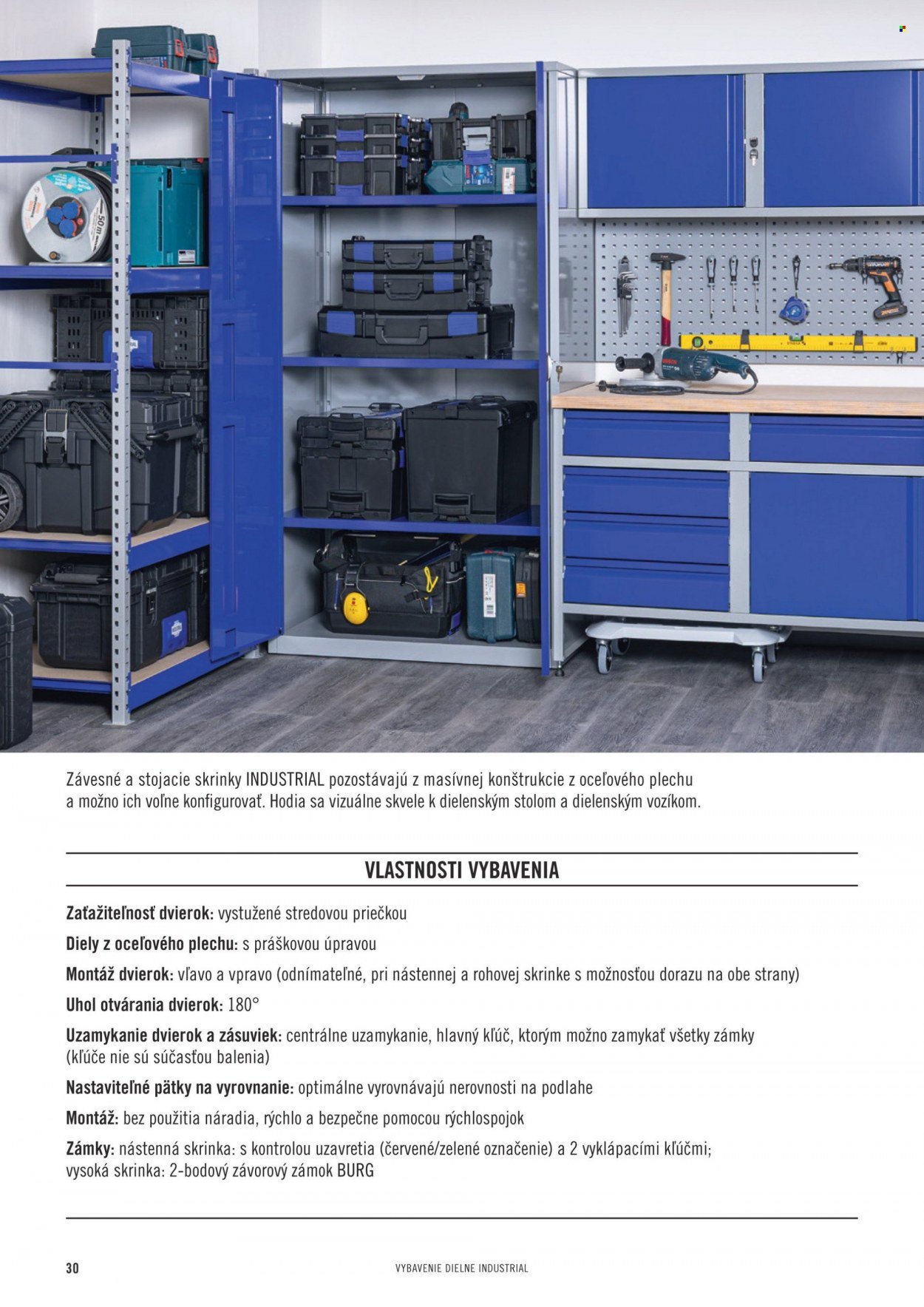 HORNBACH leták - INDUSTRIAL - Systém vybavenia dielne (2023-10-25) | 30