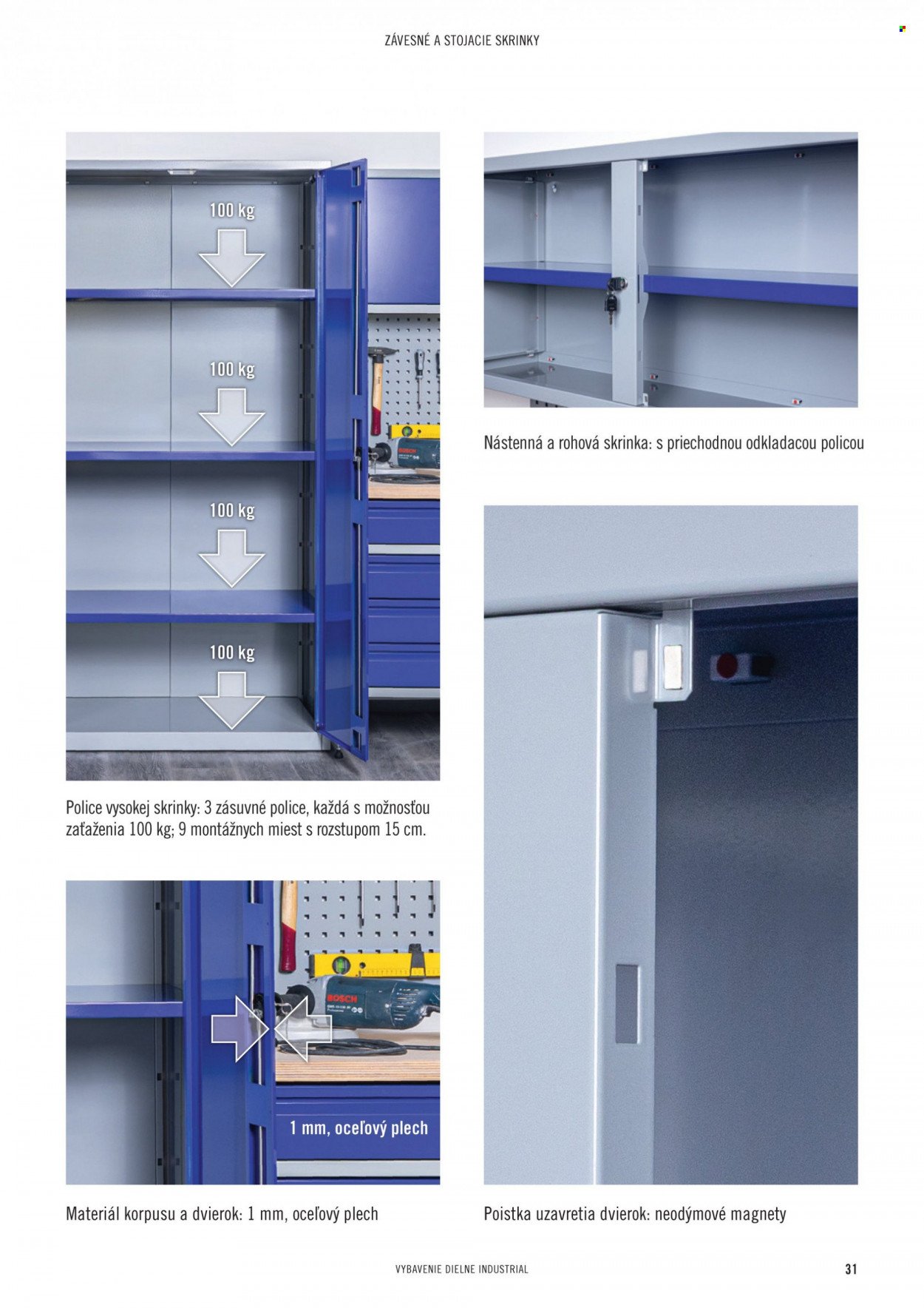 HORNBACH leták - INDUSTRIAL - Systém vybavenia dielne (2023-10-25) | 31