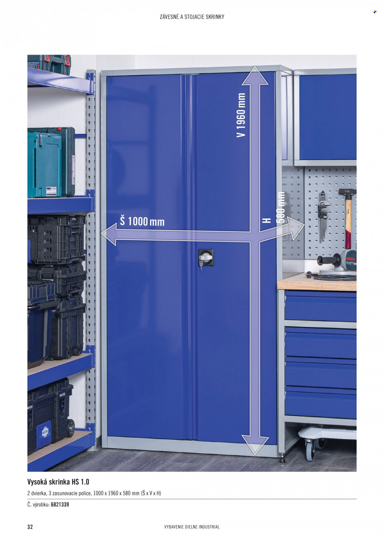 HORNBACH leták - INDUSTRIAL - Systém vybavenia dielne (2023-10-25) | 32