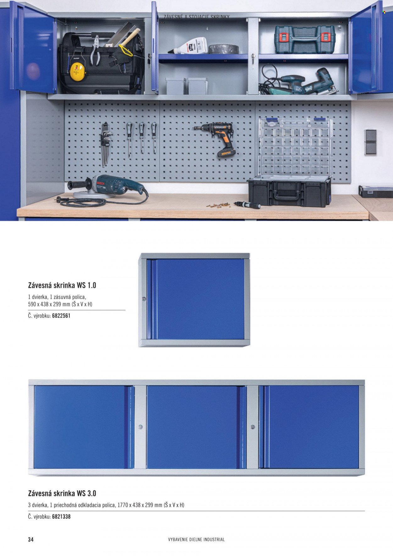 HORNBACH leták - INDUSTRIAL - Systém vybavenia dielne (2023-10-25) | 34