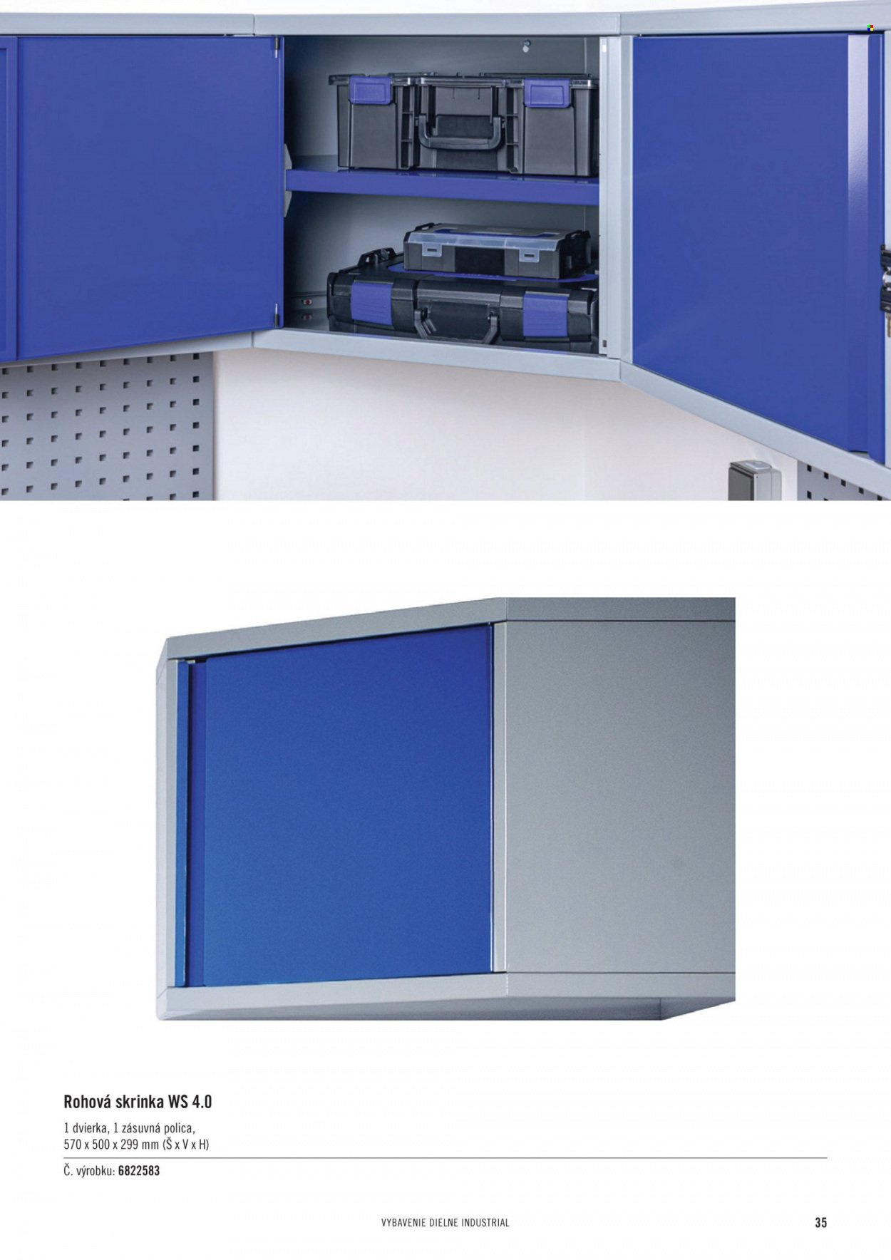 HORNBACH leták - INDUSTRIAL - Systém vybavenia dielne (2023-10-25) | 35