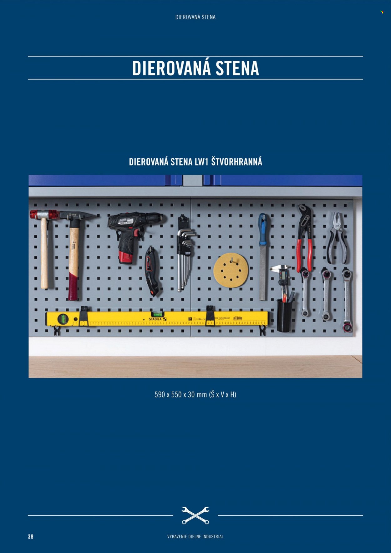 HORNBACH leták - INDUSTRIAL - Systém vybavenia dielne (2023-10-25) | 38