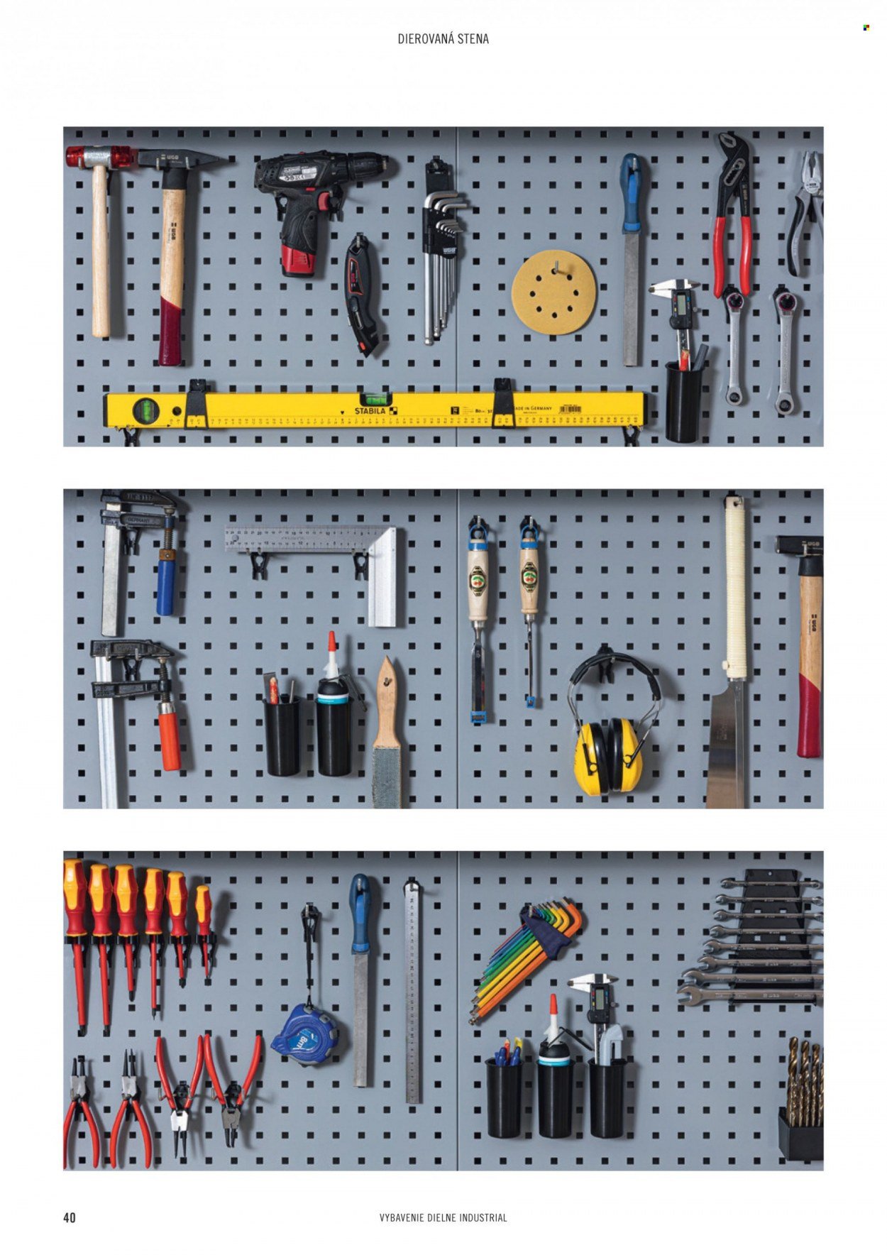 HORNBACH leták - INDUSTRIAL - Systém vybavenia dielne (2023-10-25) | 40