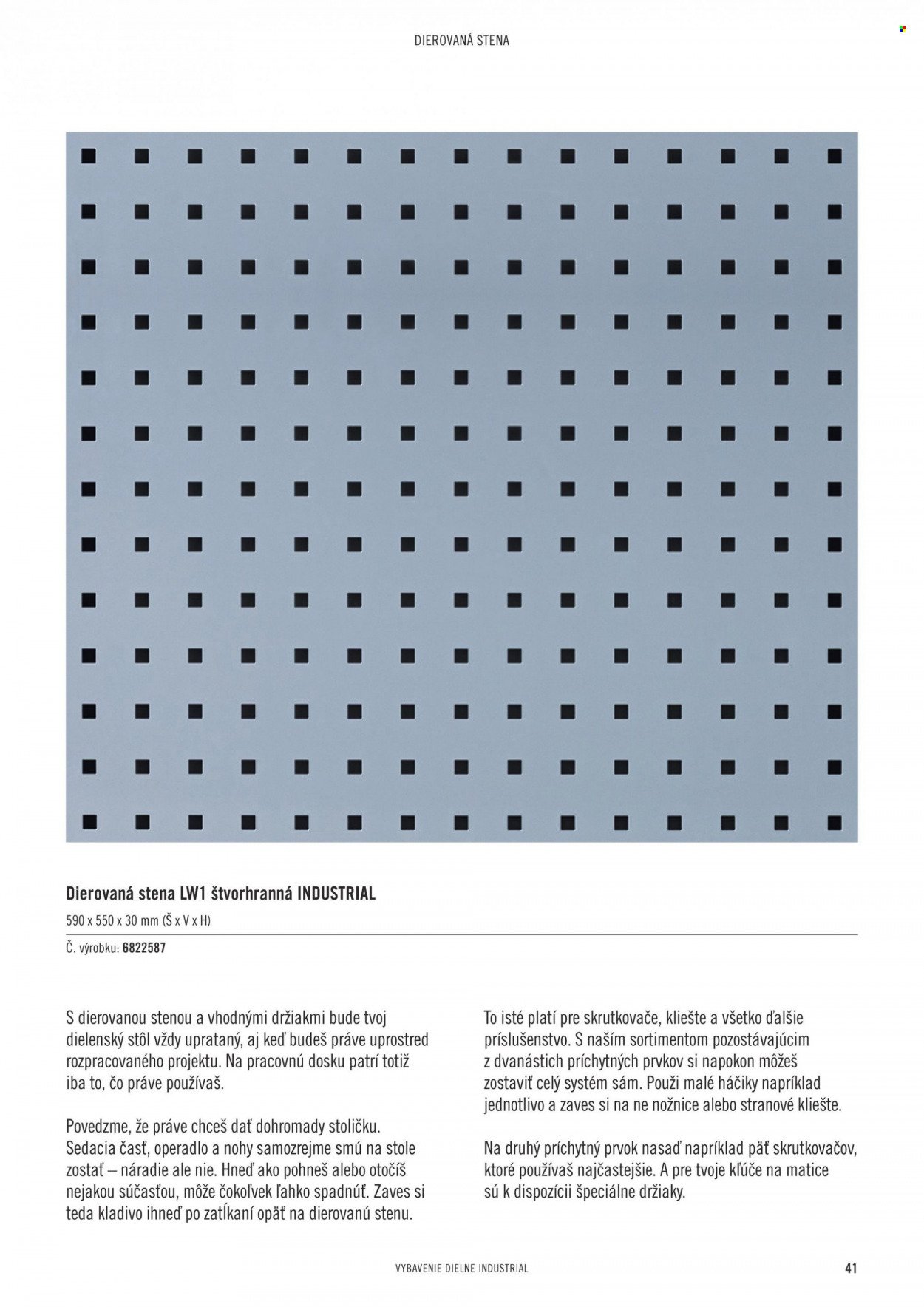 HORNBACH leták - INDUSTRIAL - Systém vybavenia dielne (2023-10-25) | 41