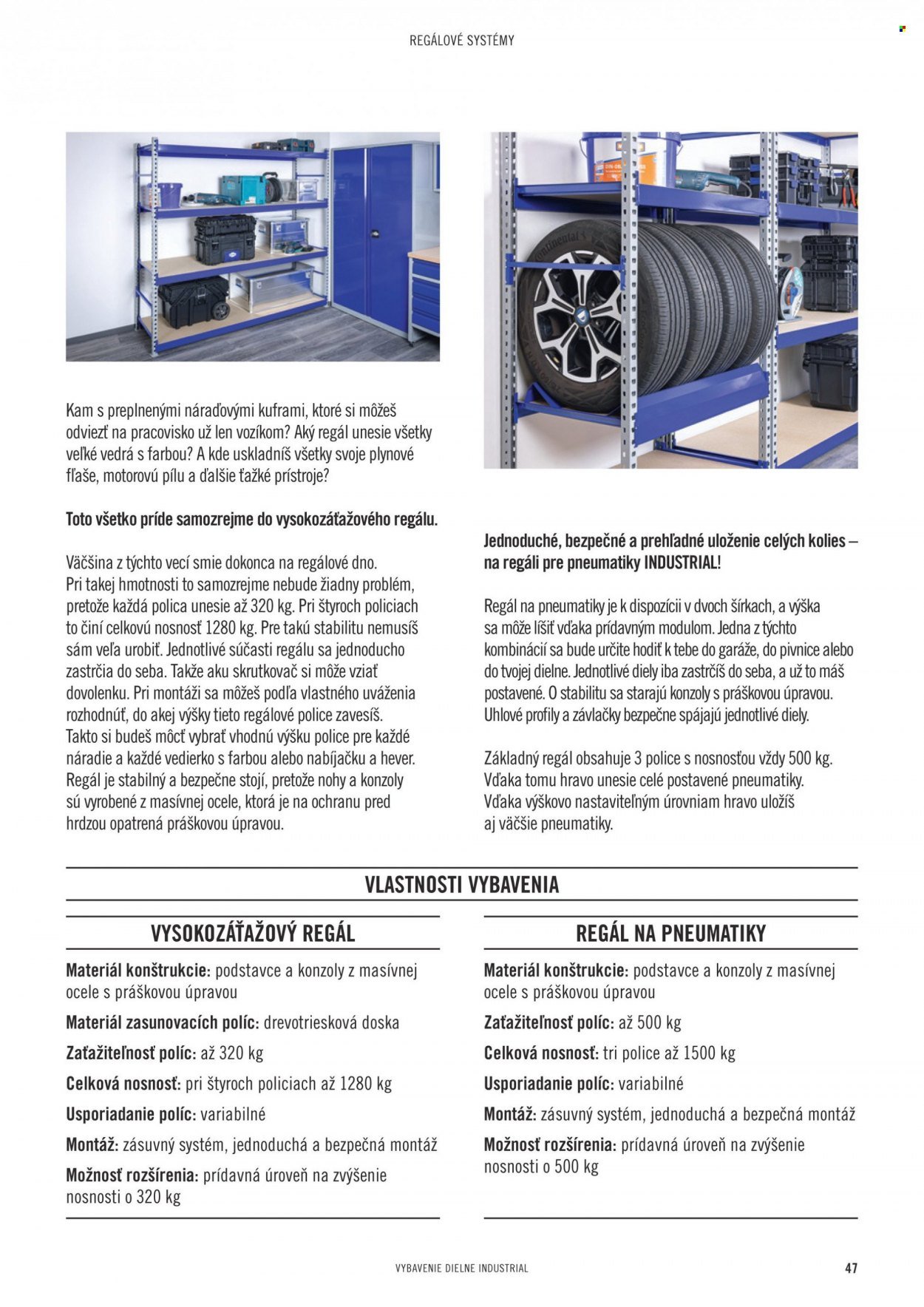 HORNBACH leták - INDUSTRIAL - Systém vybavenia dielne (2023-10-25) | 47