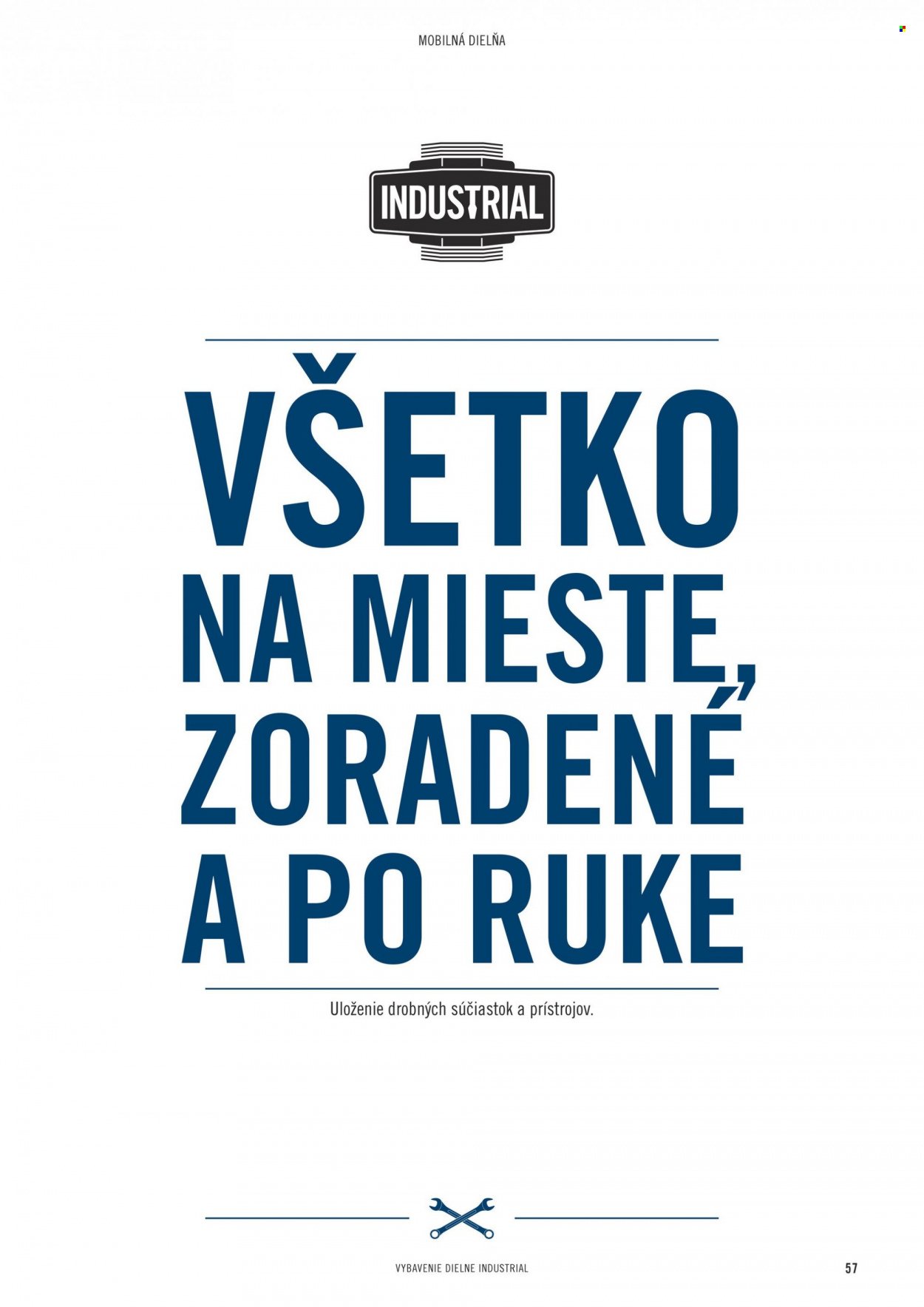 HORNBACH leták - INDUSTRIAL - Systém vybavenia dielne (2023-10-25) | 57