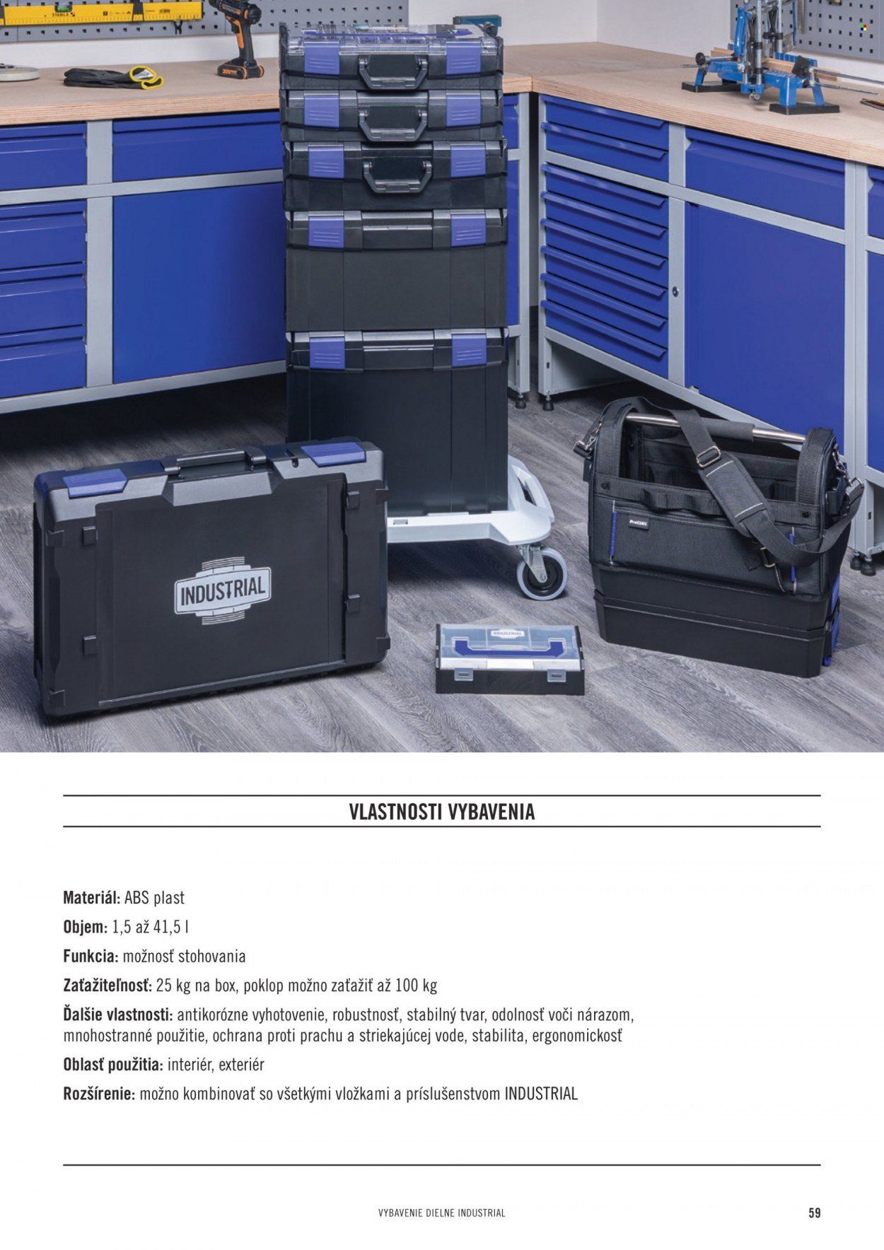 HORNBACH leták - INDUSTRIAL - Systém vybavenia dielne (2023-10-25) | 59