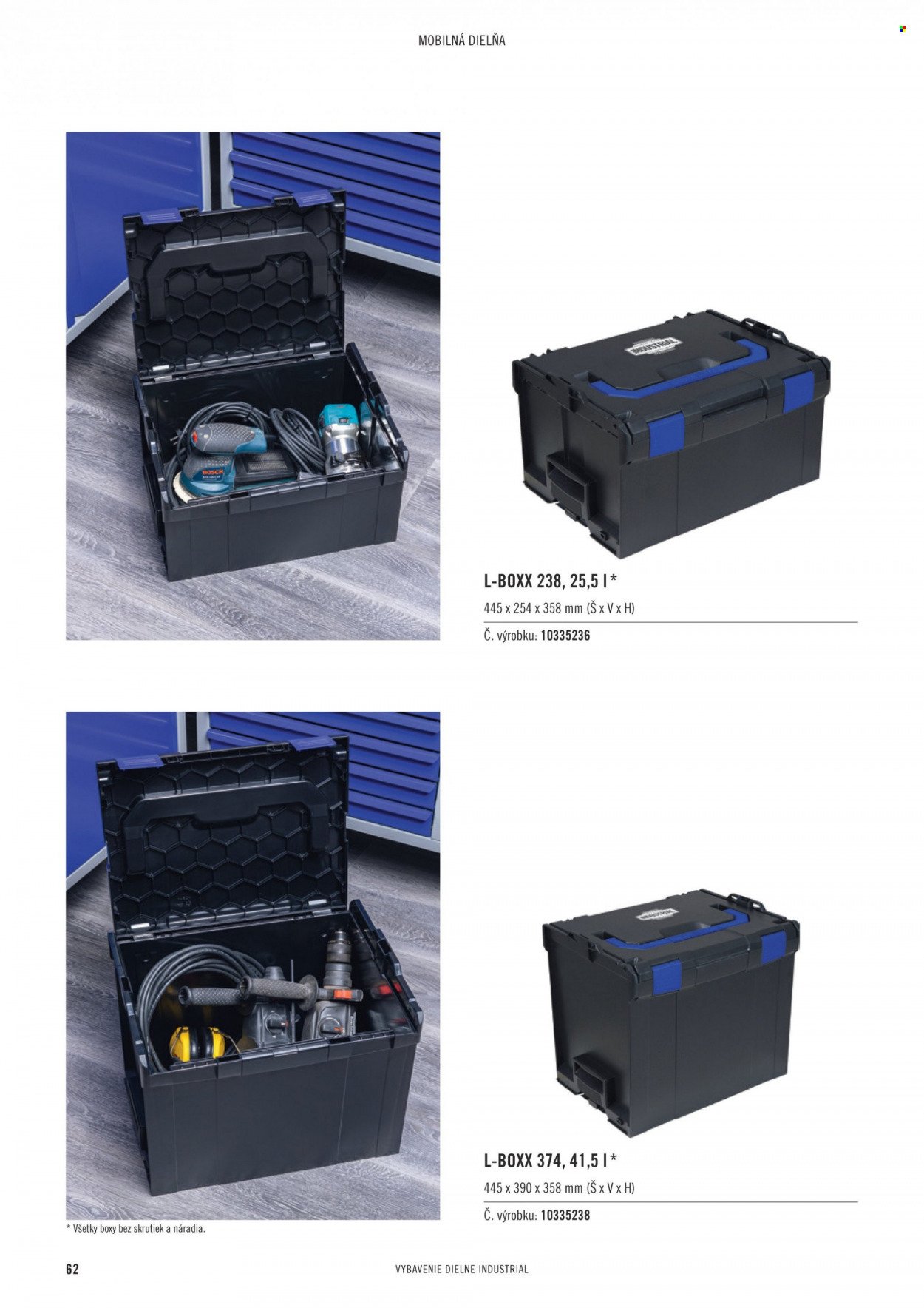 HORNBACH leták - INDUSTRIAL - Systém vybavenia dielne (2023-10-25) | 62