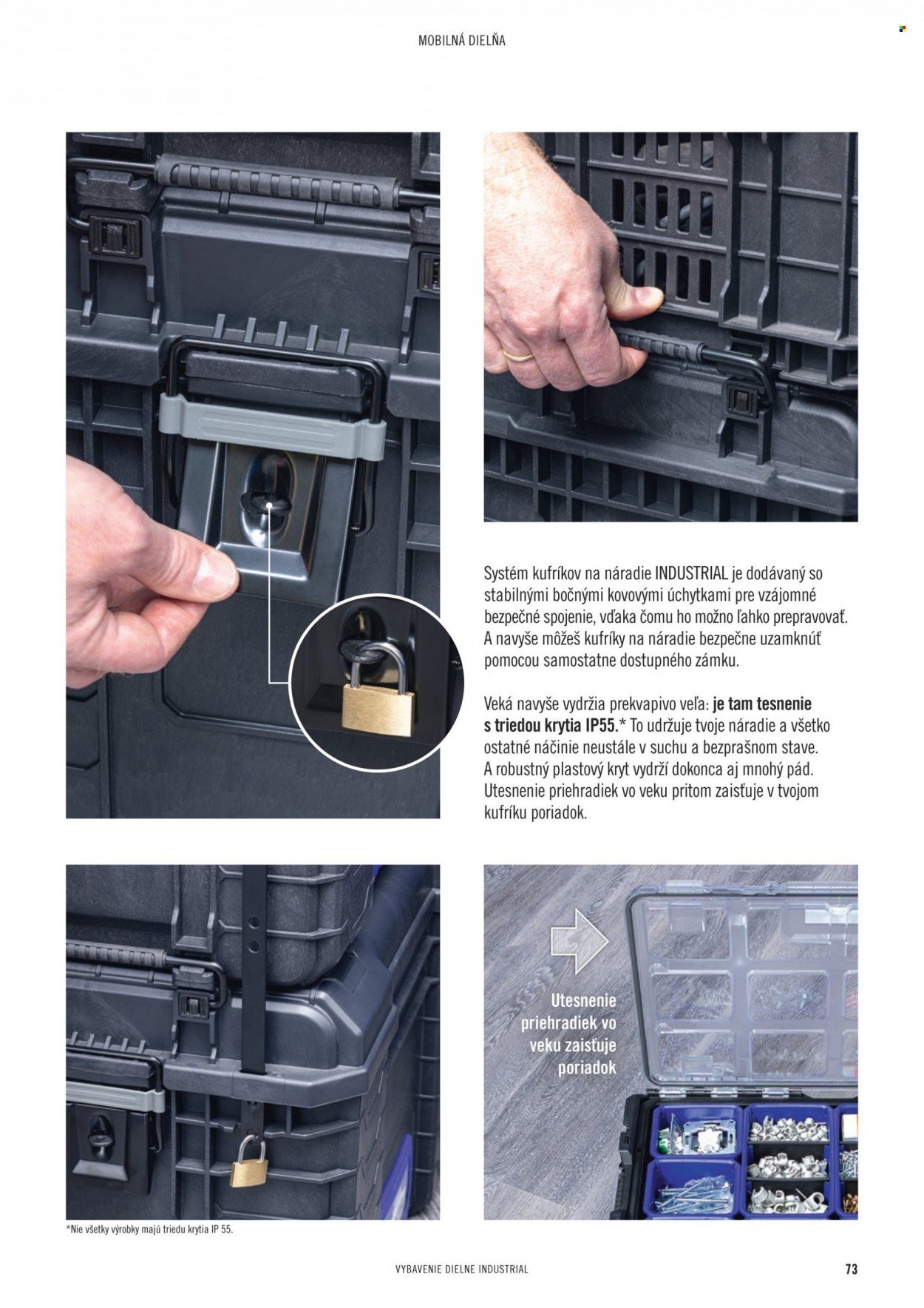 HORNBACH leták - INDUSTRIAL - Systém vybavenia dielne (2023-10-25) | 73