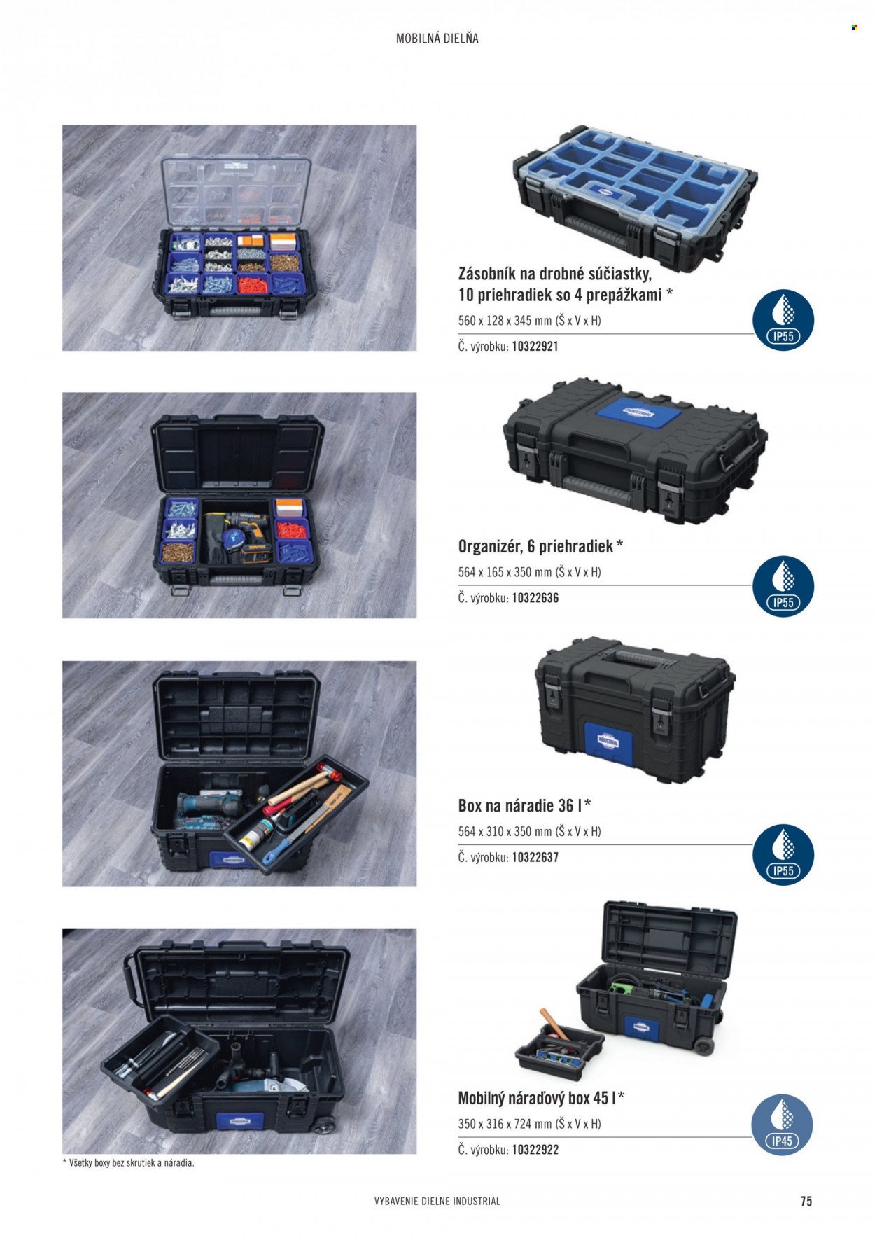 HORNBACH leták - INDUSTRIAL - Systém vybavenia dielne (2023-10-25) | 75