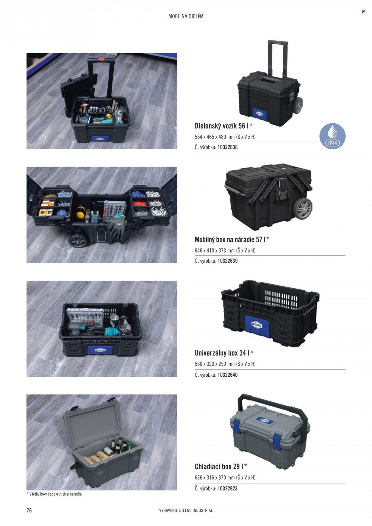 HORNBACH leták - INDUSTRIAL - Systém vybavenia dielne (2023-10-25) | 76