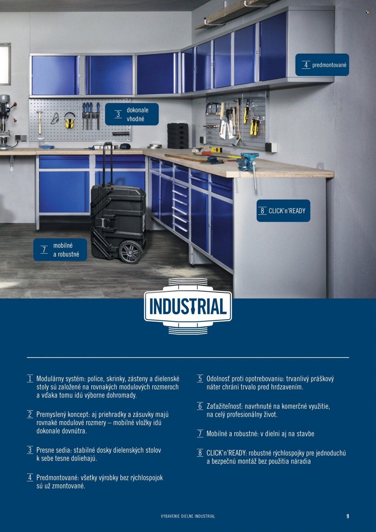 HORNBACH leták - INDUSTRIAL - Systém vybavenia dielne (2023-10-25) | 9