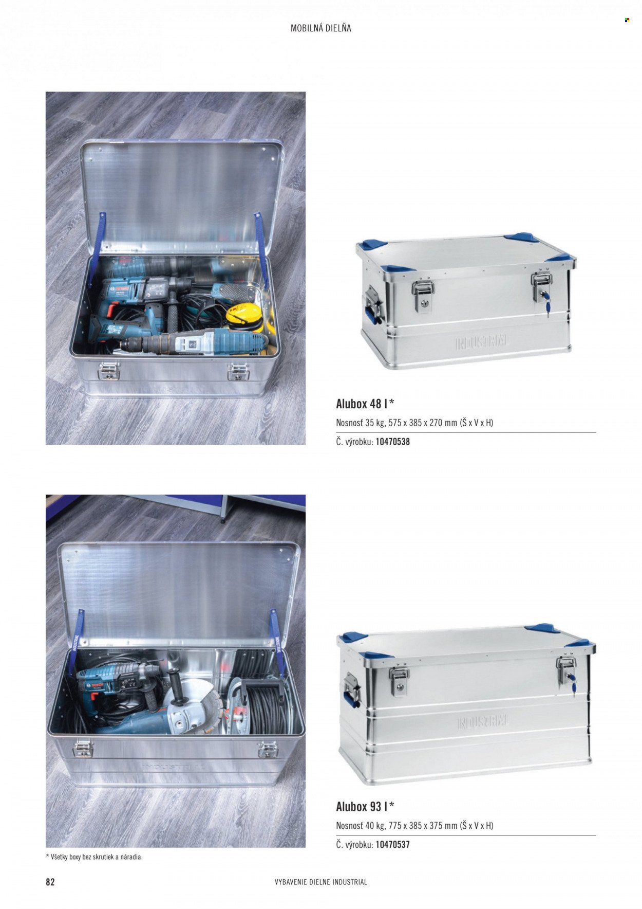 HORNBACH leták - INDUSTRIAL - Systém vybavenia dielne (2023-10-25) | 82