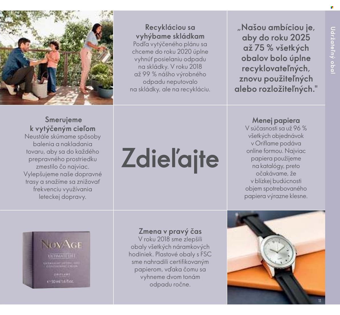 ORIFLAME leták - Udržateľnosť (2023-01-22) | 11