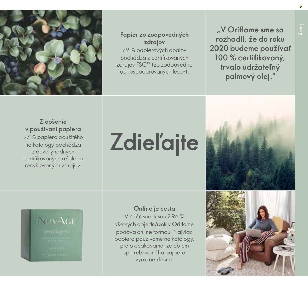 ORIFLAME leták - Udržateľnosť (2023-01-22) | 27