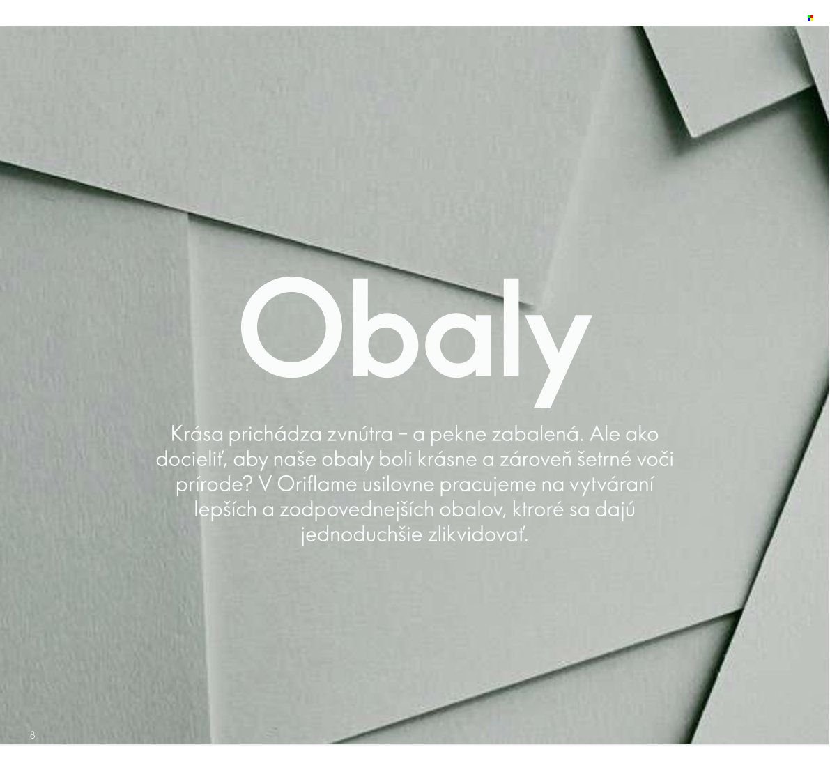 ORIFLAME leták - Udržateľnosť (2023-01-22) | 8