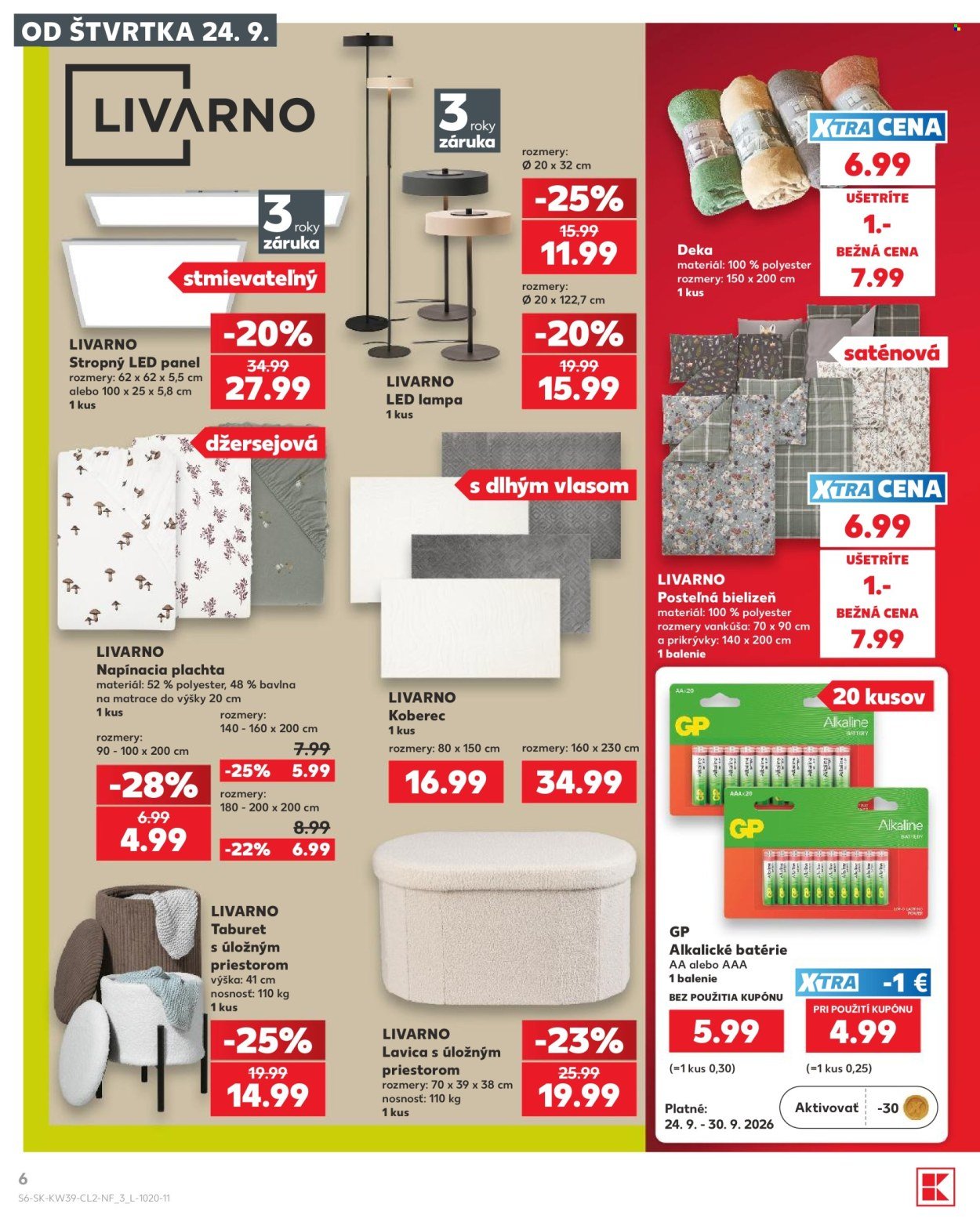 KAUFLAND leták - Od štvrtka 24.9.2026
