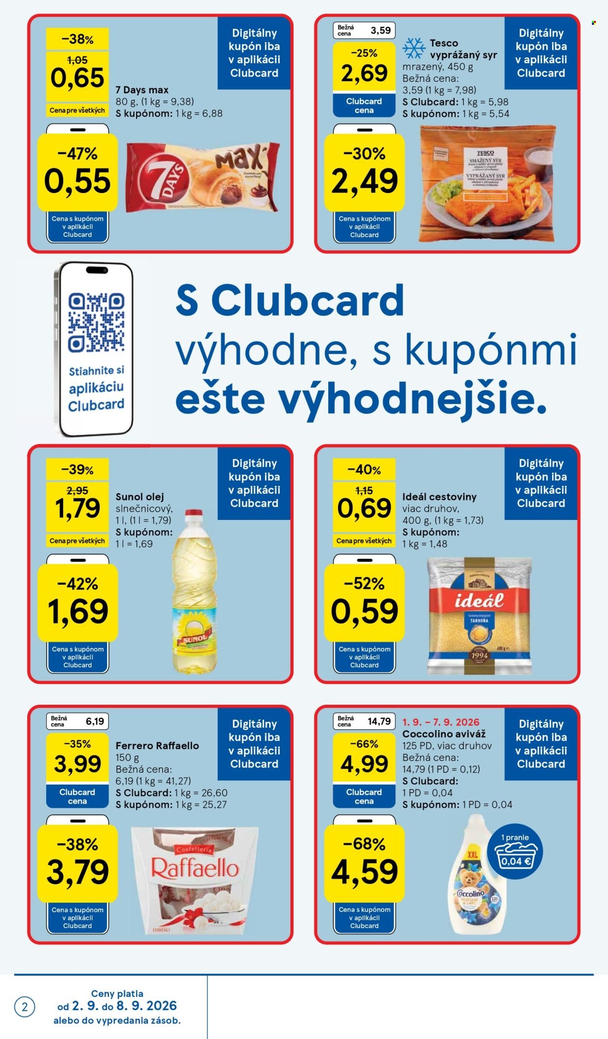 TESCO leták - Od stredy 2.9.2026
