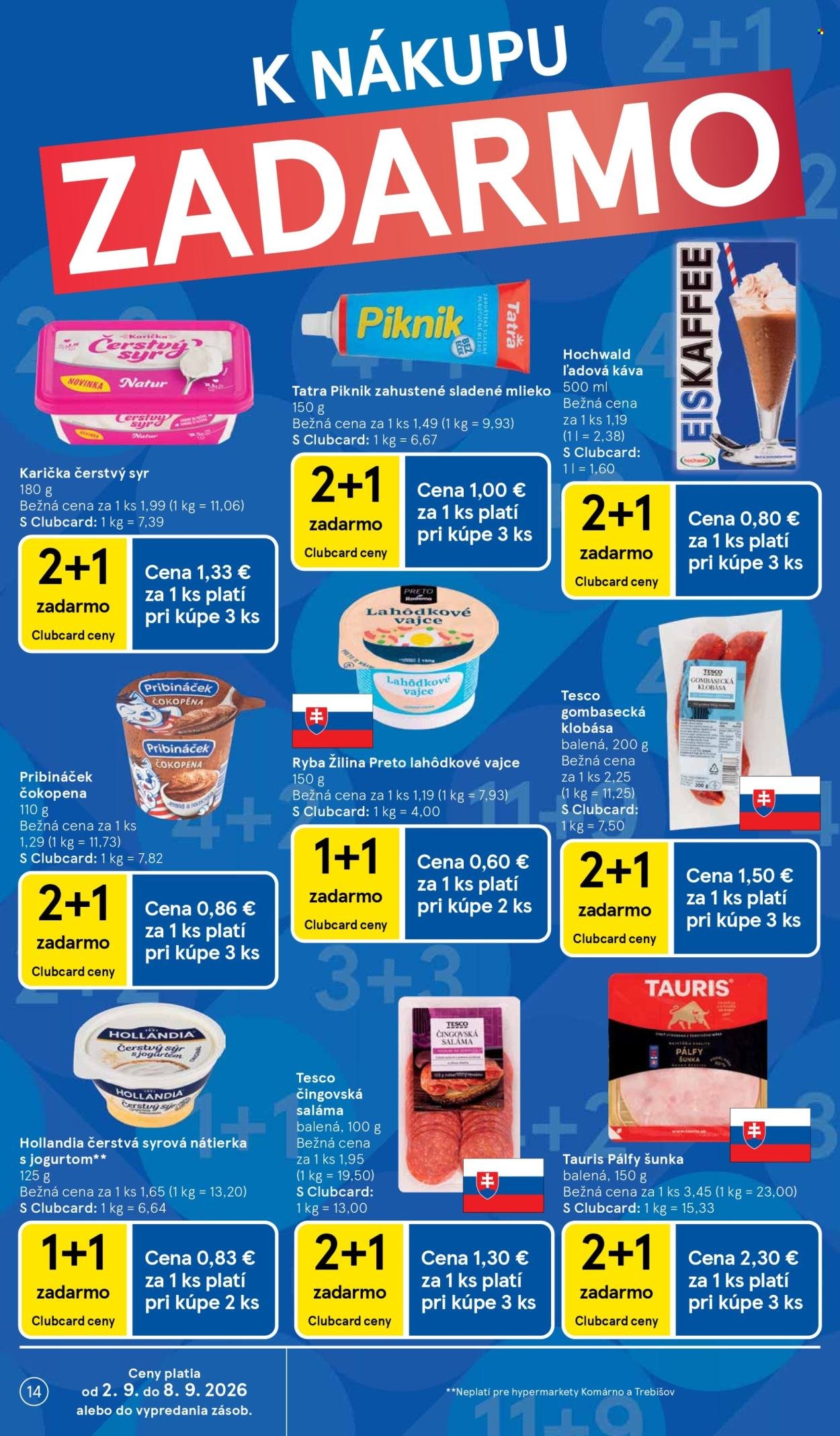 TESCO leták - Od stredy 2.9.2026