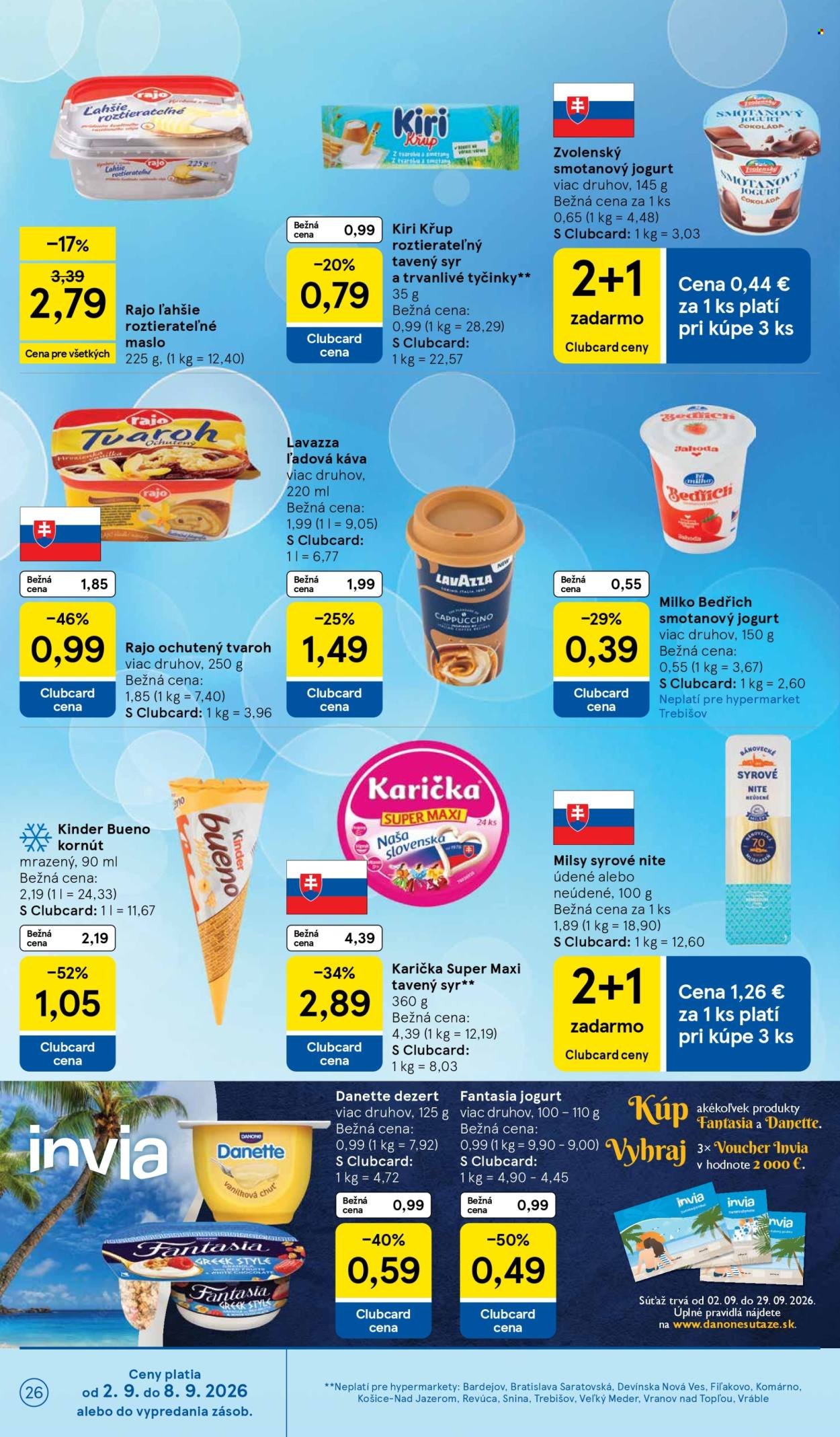 TESCO leták - Od stredy 2.9.2026