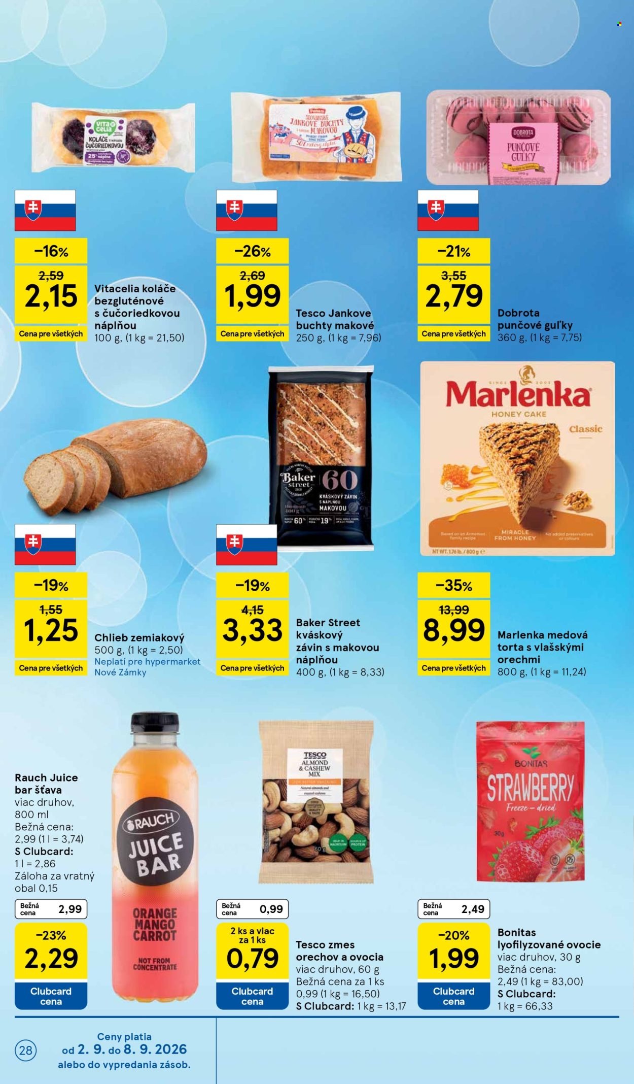 TESCO leták - Od stredy 2.9.2026