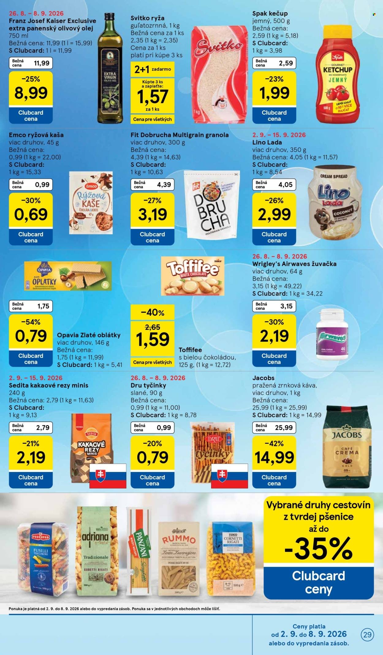 TESCO leták - Od stredy 2.9.2026