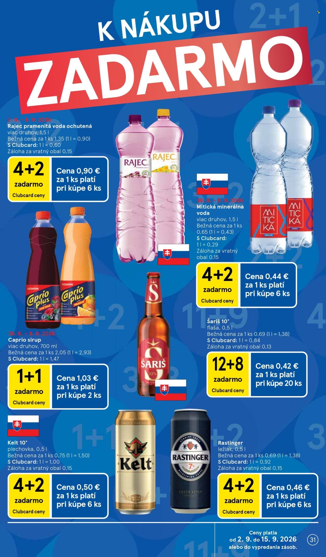 TESCO leták - Od stredy 2.9.2026
