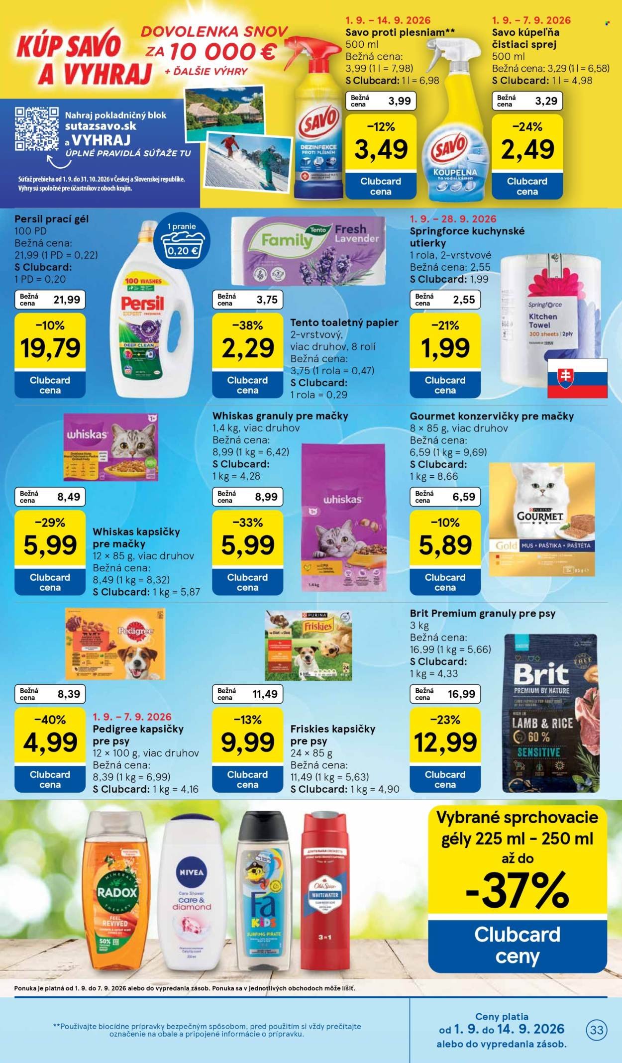 TESCO leták - Od stredy 2.9.2026