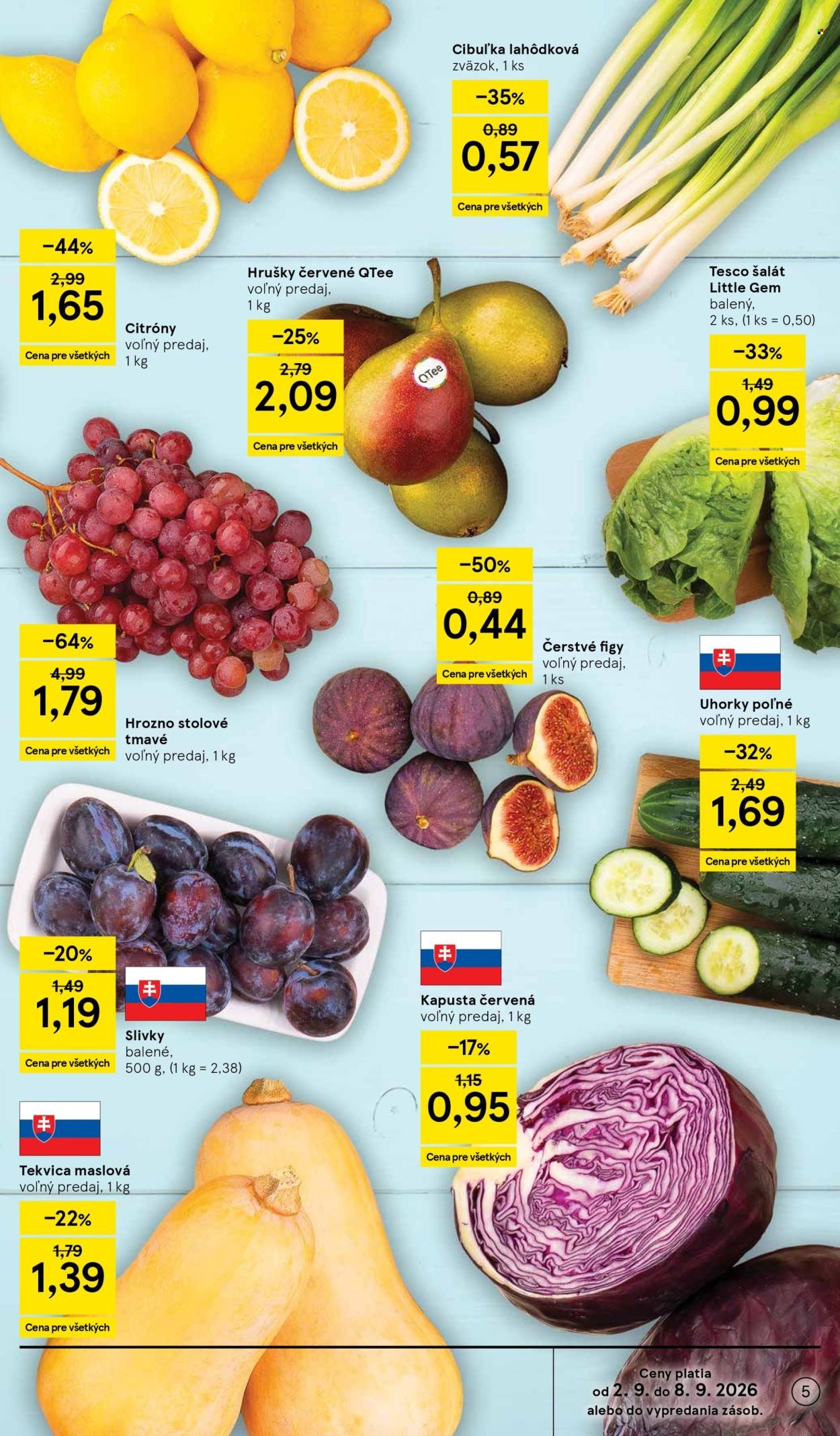 TESCO leták - Od stredy 2.9.2026