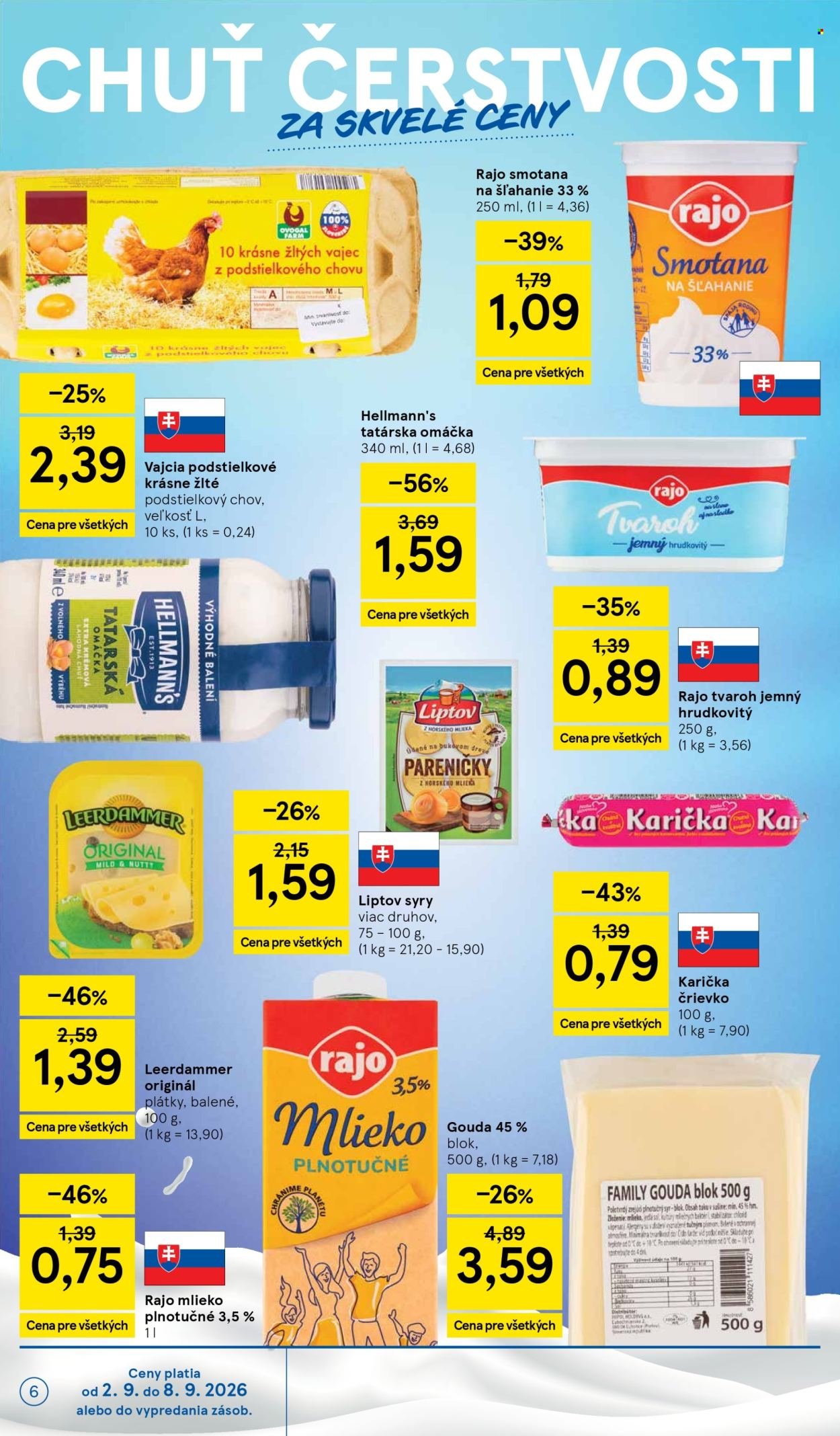 TESCO leták - Od stredy 2.9.2026