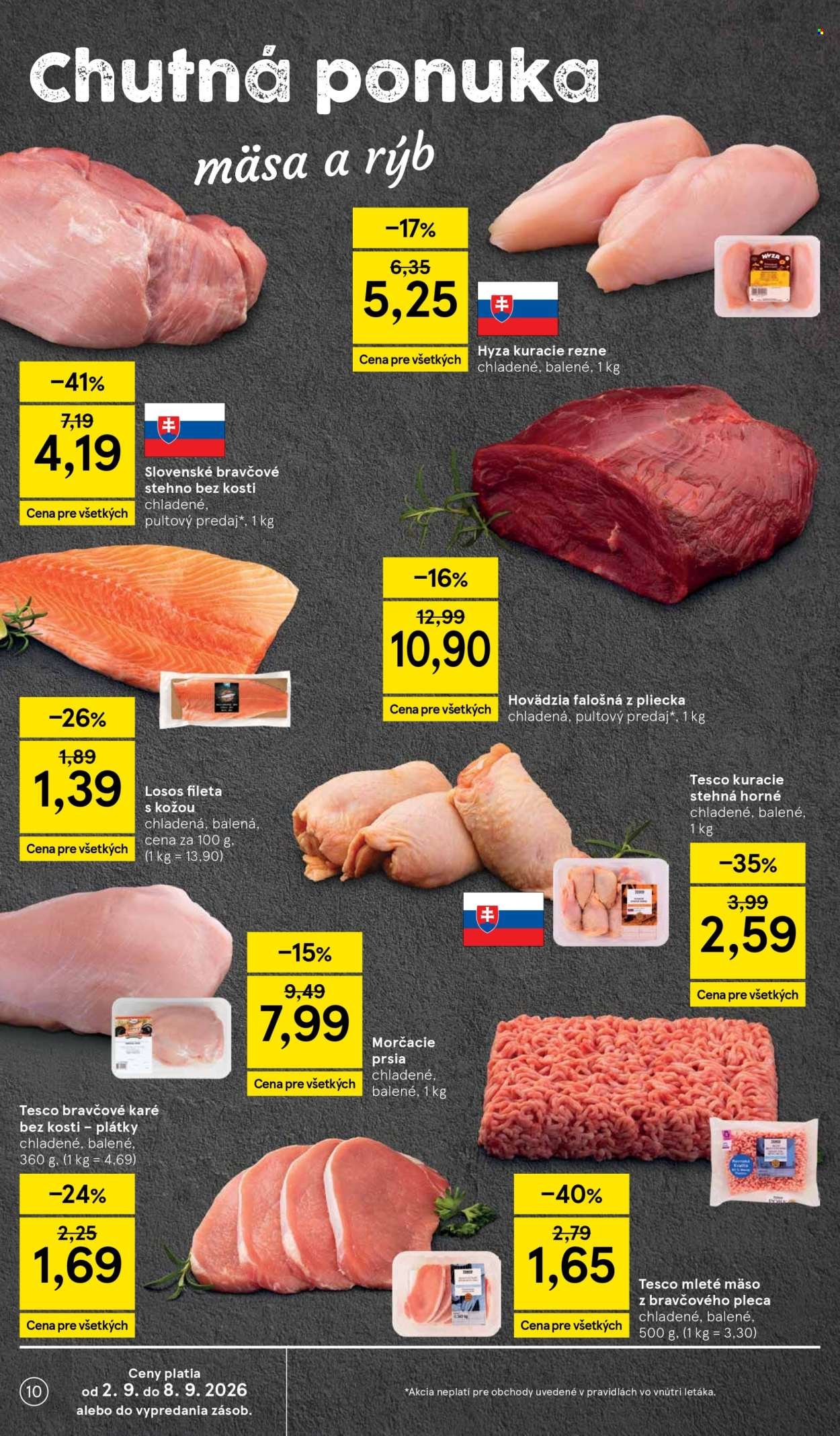 TESCO leták - Od stredy 2.9.2026