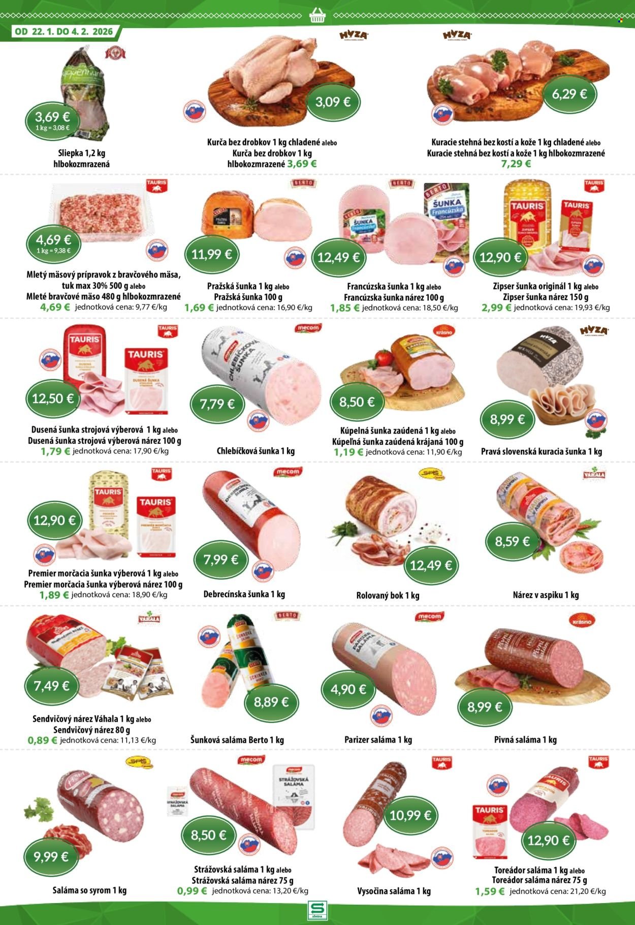 SINTRA leták - Od štvrtka 22.1.2026 (2026-01-22 - 2026-02-04) | 2