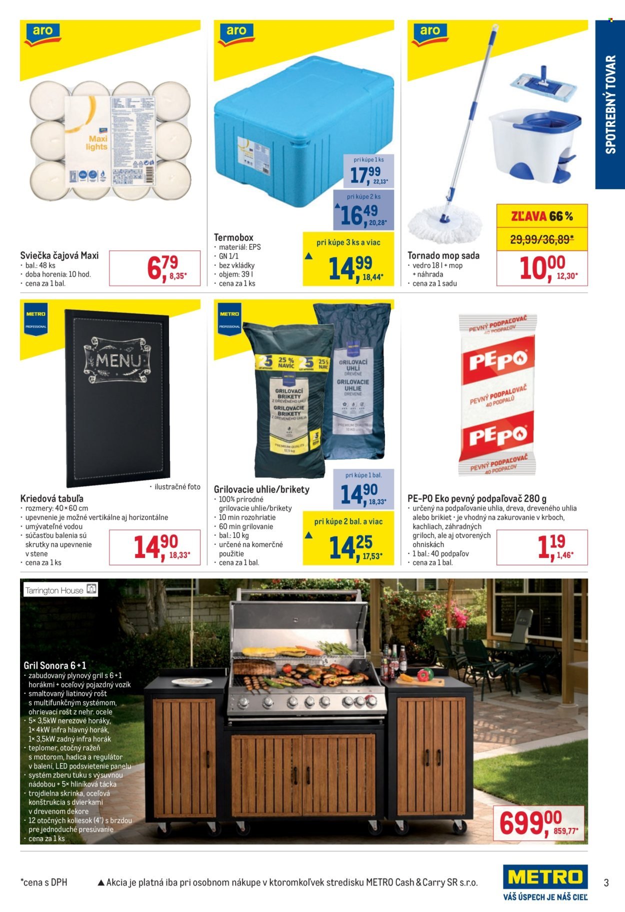 METRO leták - Spotrebný tovar (2026-04-22 - 2026-05-05) | 3