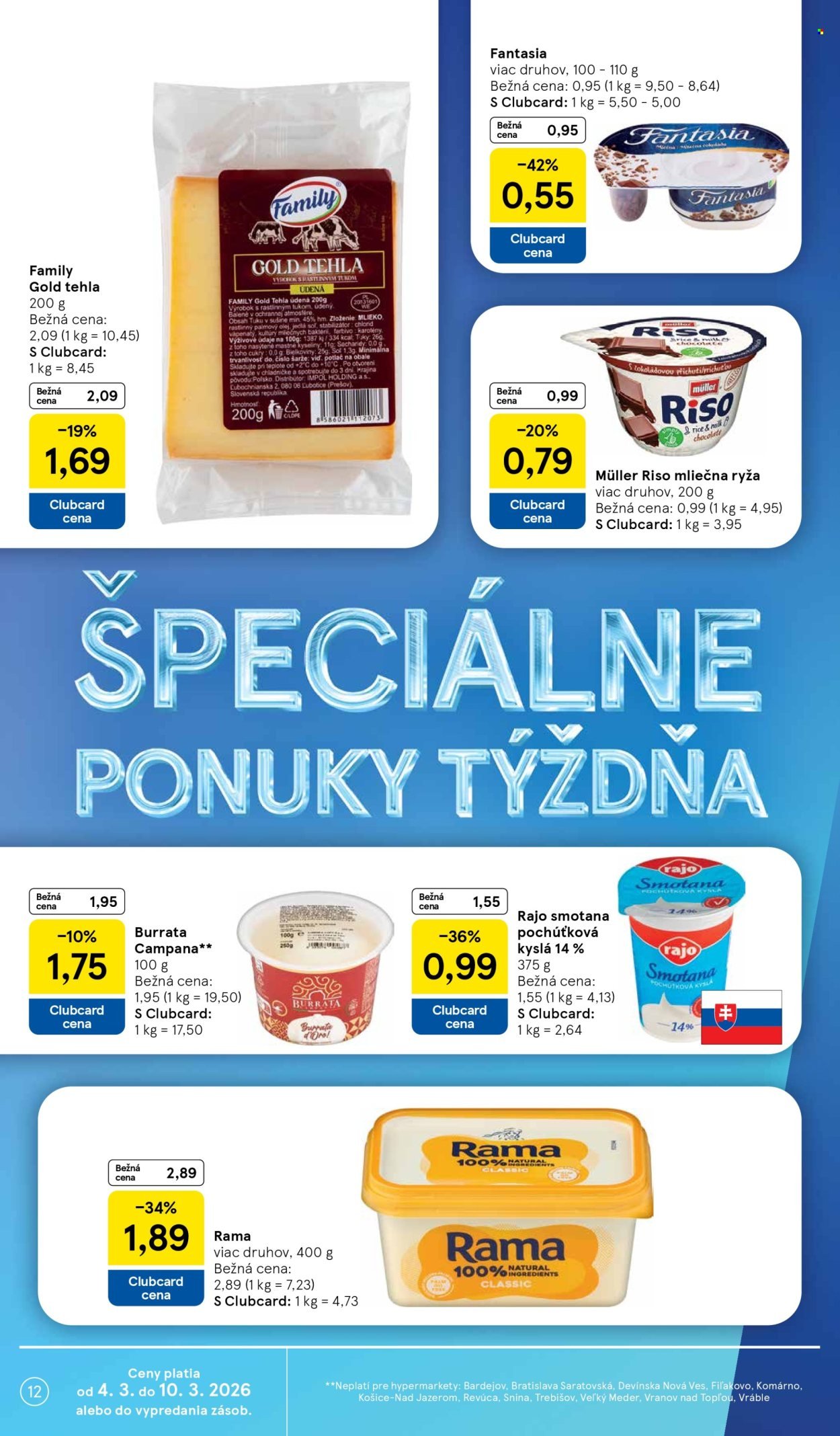TESCO leták - Od stredy 4.3.2026 (2026-03-04 - 2026-03-10) | 12