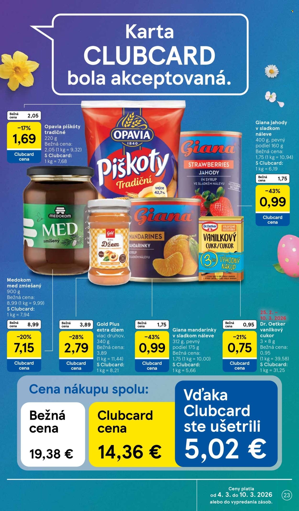 TESCO leták - Od stredy 4.3.2026 (2026-03-04 - 2026-03-10) | 23