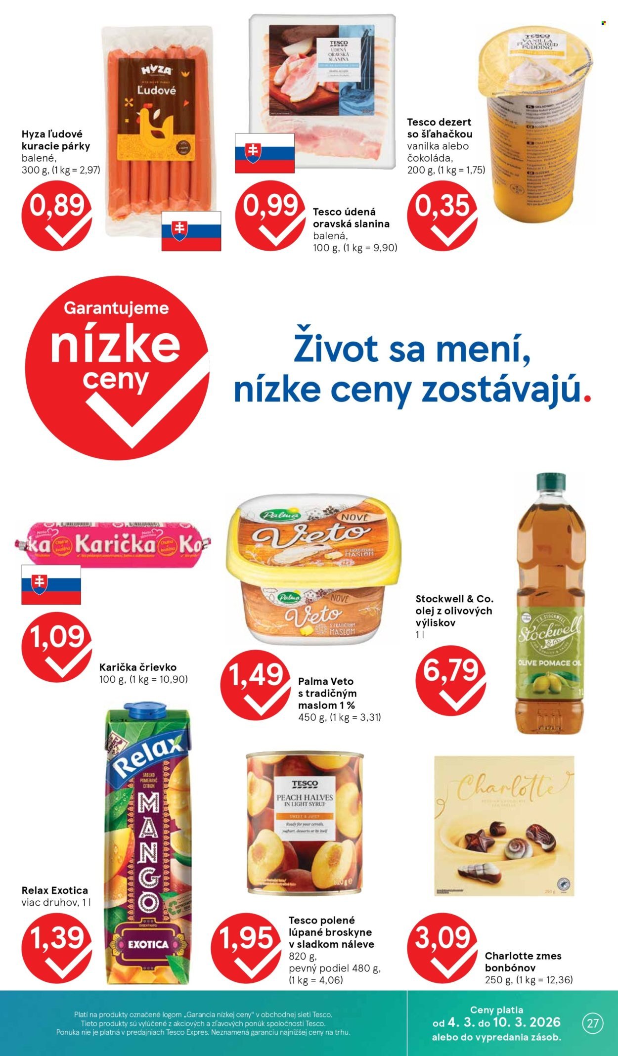 TESCO leták - Od stredy 4.3.2026 (2026-03-04 - 2026-03-10) | 27