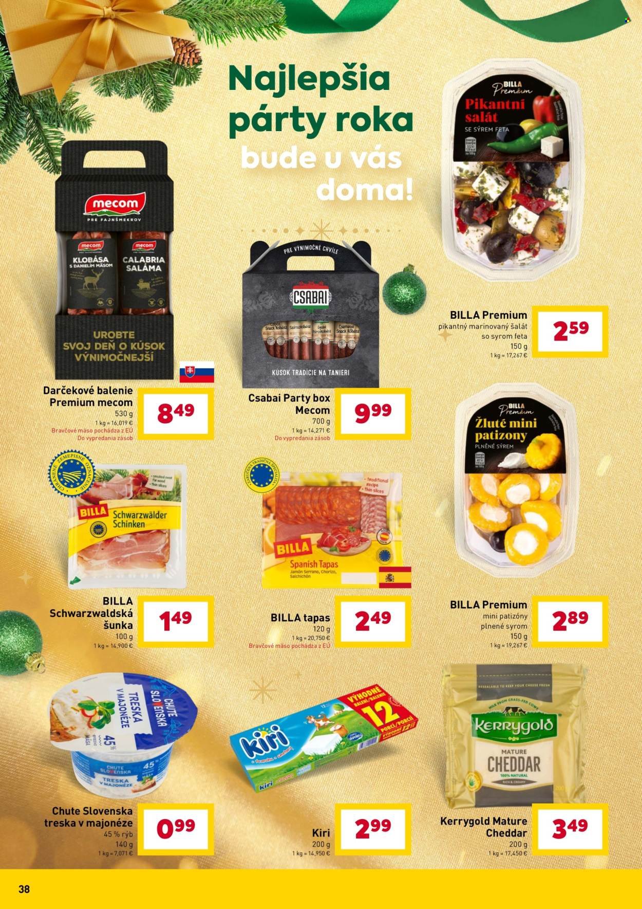 BILLA leták - Vianočná hostina (2025-12-10 - 2025-12-31) | 38