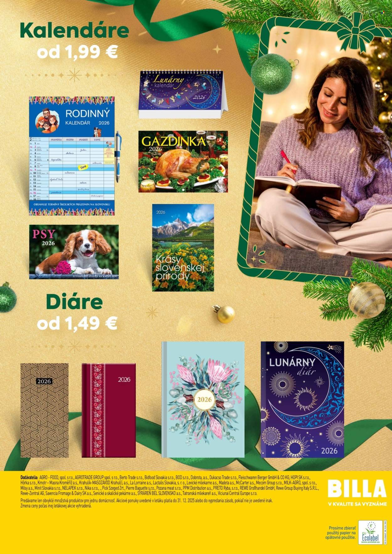 BILLA leták - Vianočná hostina (2025-12-10 - 2025-12-31) | 51