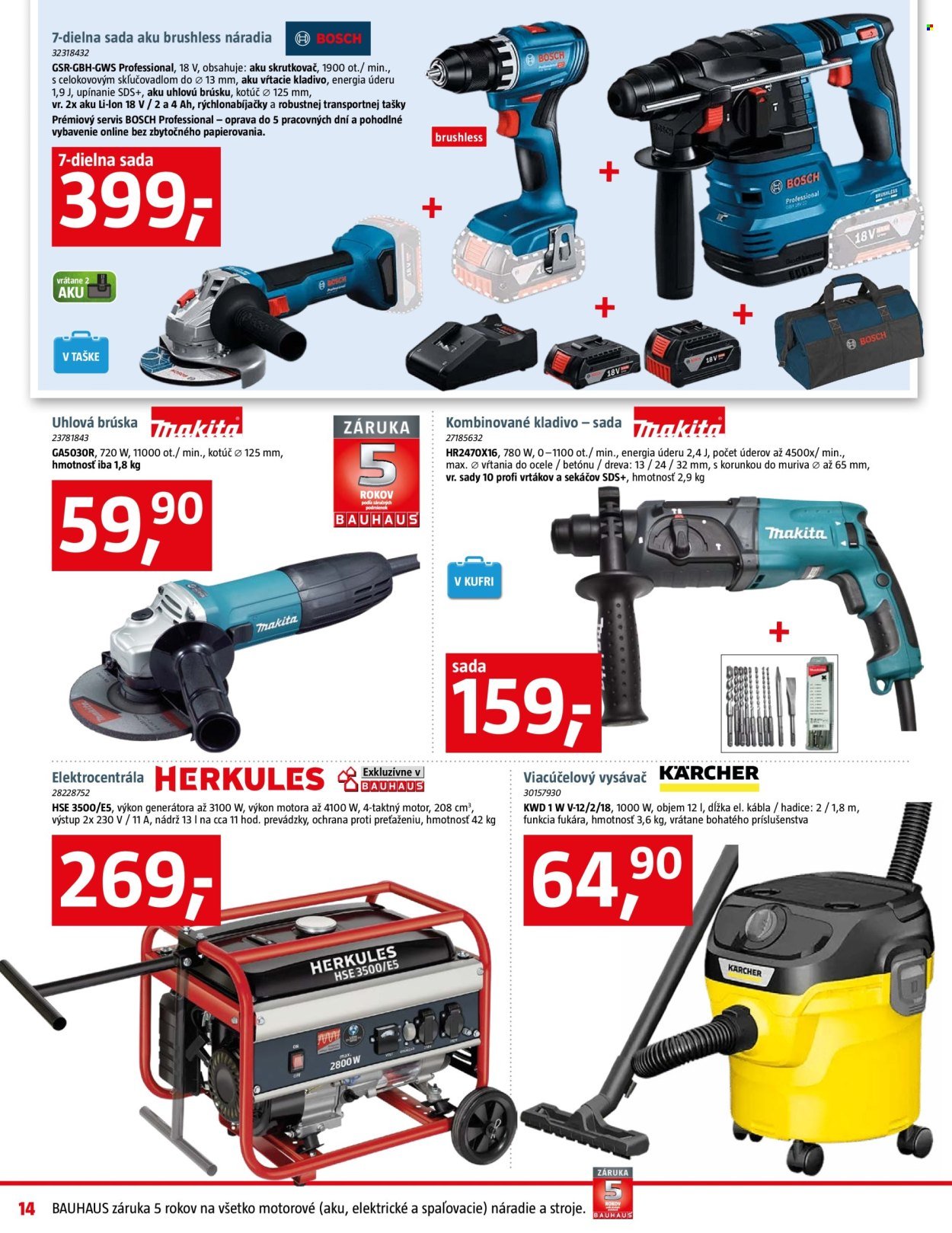 BAUHAUS leták - Aktuálna ponuka (2026-01-12 - 2026-02-08) | 14